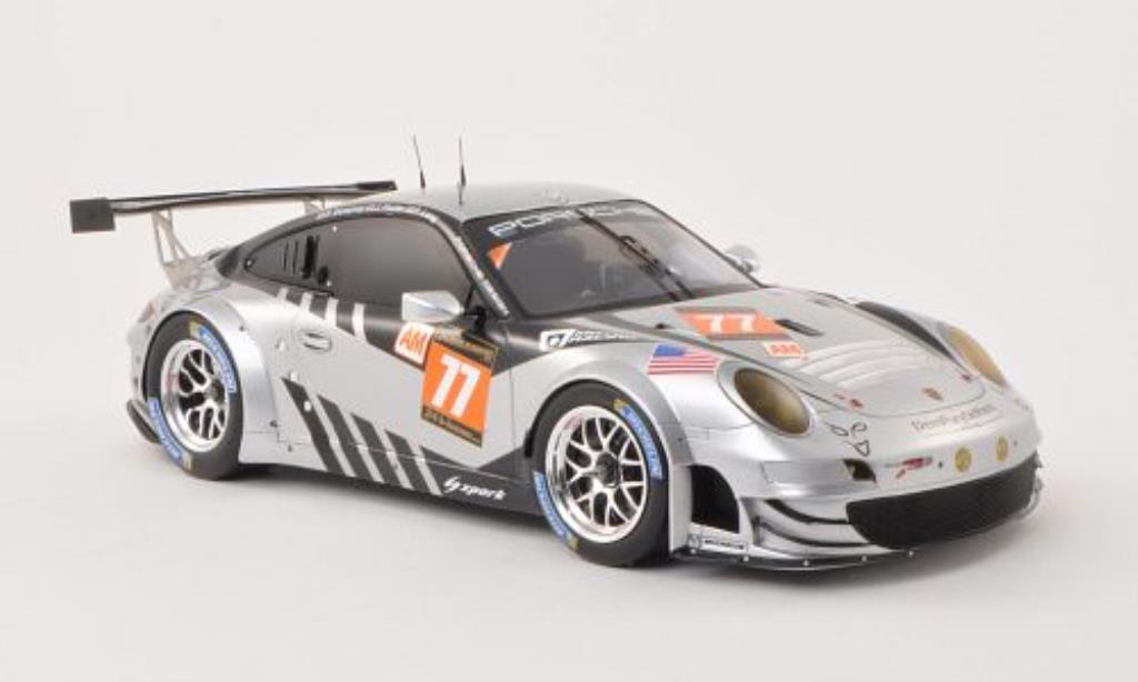 Porsche 997 GT3 1/18 Spark GT3 R No.77 24h Le Mans 2013 /P.Long modelauto