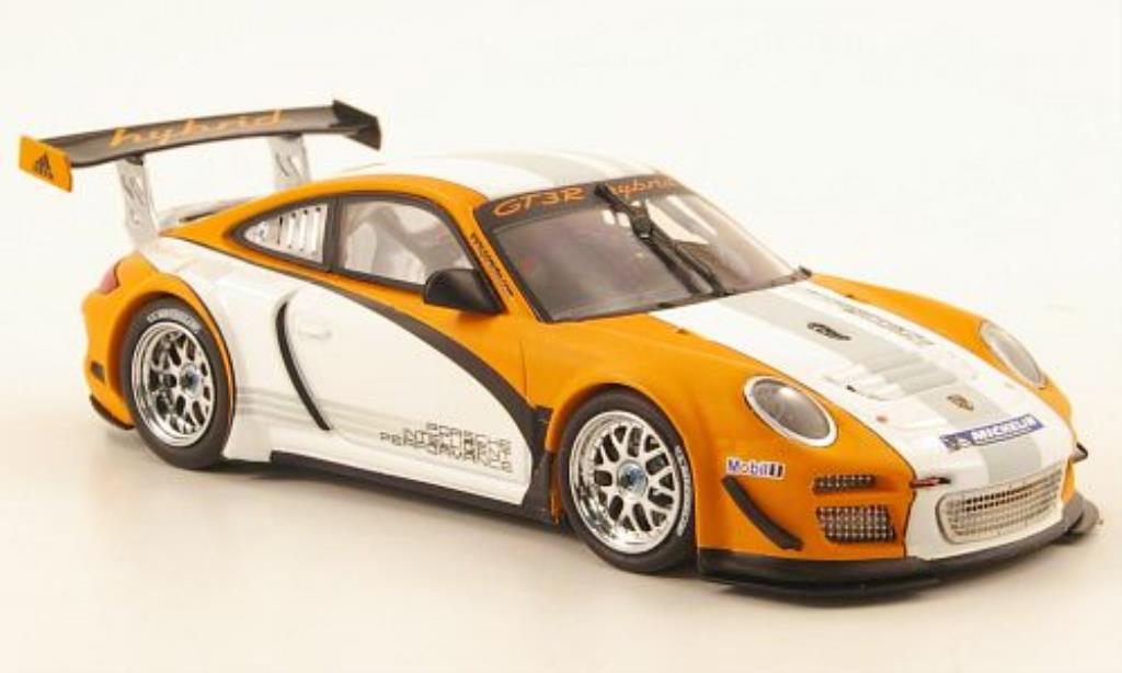 Porsche 997 GT3 1/43 Minichamps GT3R Hybrid Prasentationsmodell 2010 modelauto