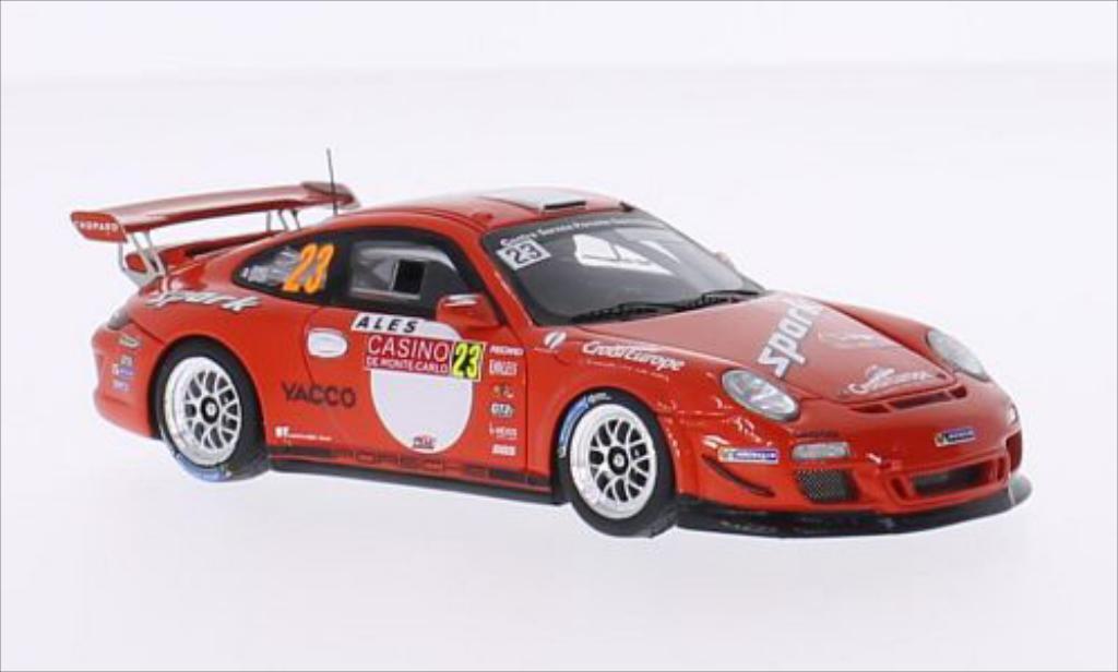 Porsche 997 1/43 Spark RGT No.23 Rallye Monte-Carlo 2015 /D.Giraudet modelauto