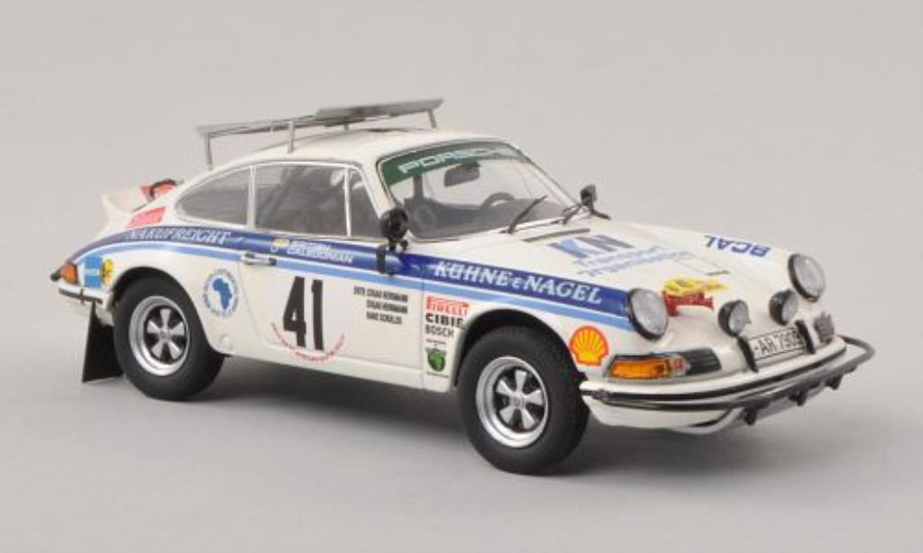 Porsche 930 RS 1/43 Schuco RS No.41 Kuhne & Nagel Safari Rally 1974 /H.Schuller modelauto