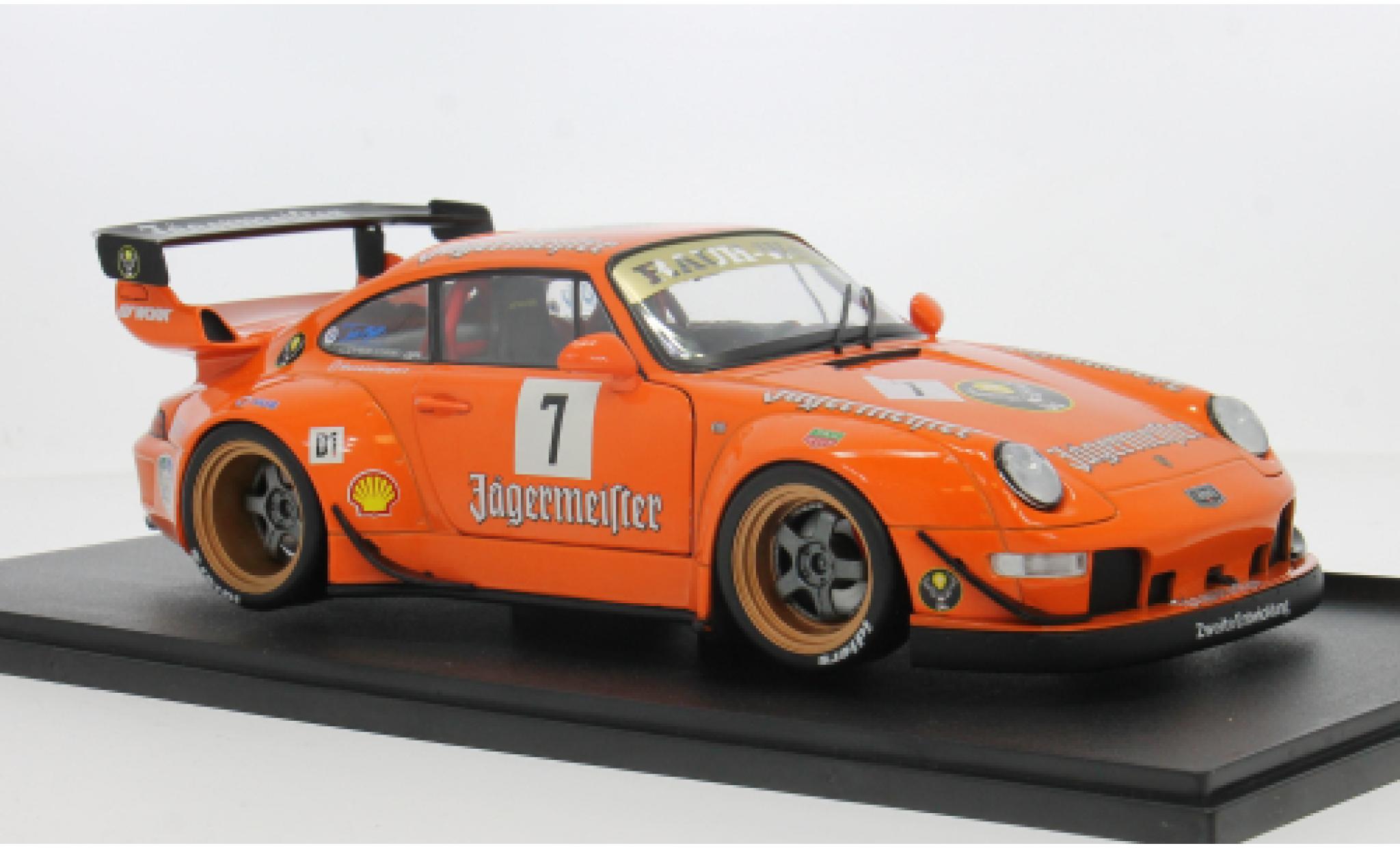 Porsche 911 1/18 Solido RWB Body Kit J&auml;germeister 1:18 modelauto