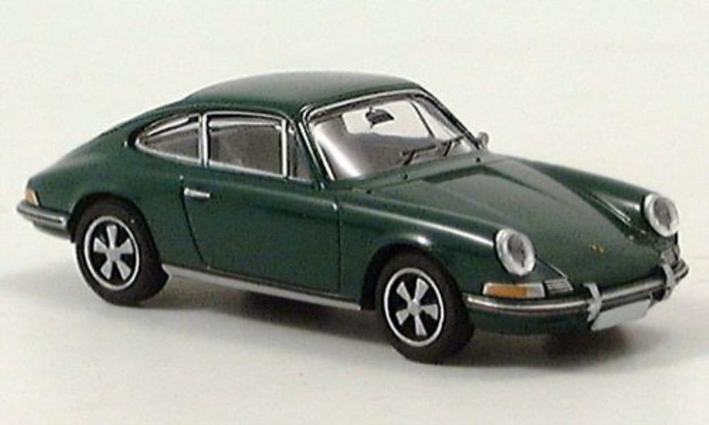 Porsche 911 S 1/87 Brekina S Coupe grun modelauto