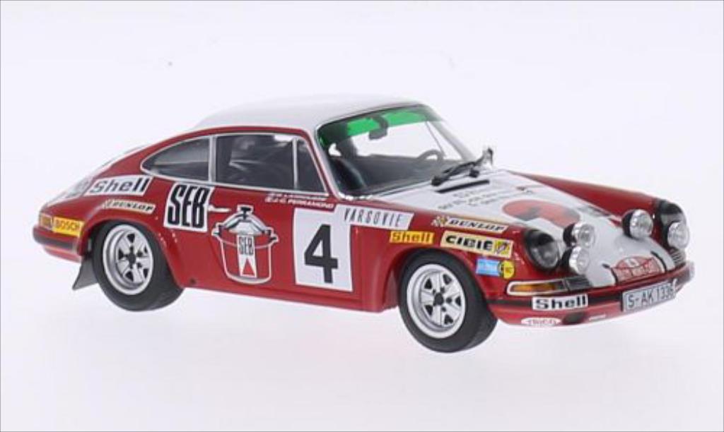 Porsche 911 S 1/43 Minichamps S No.4 SEB Rallye WM Rally Monte Carlo 1972 /C.Perramond modelauto