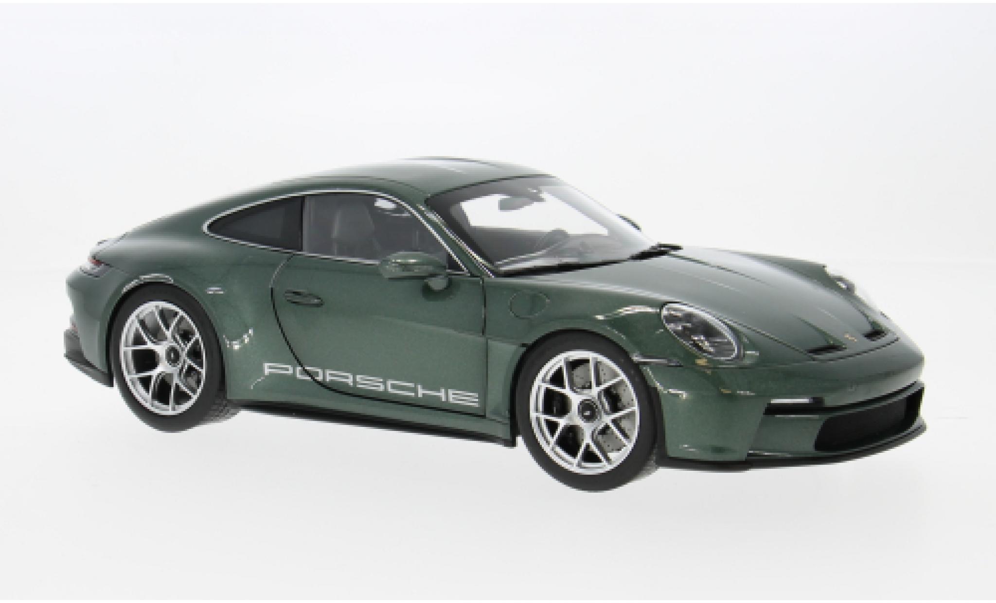 Porsche 911 1/18 Norev S/T groen 2023 1:18 modelauto