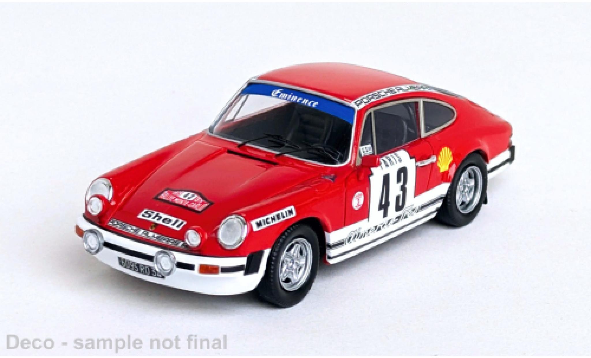 Porsche 930 1/43 Trofeu 911 SC Rally Monte Carlo 1979 #43 B.Coleman/M.Holmes 1:43 modelauto