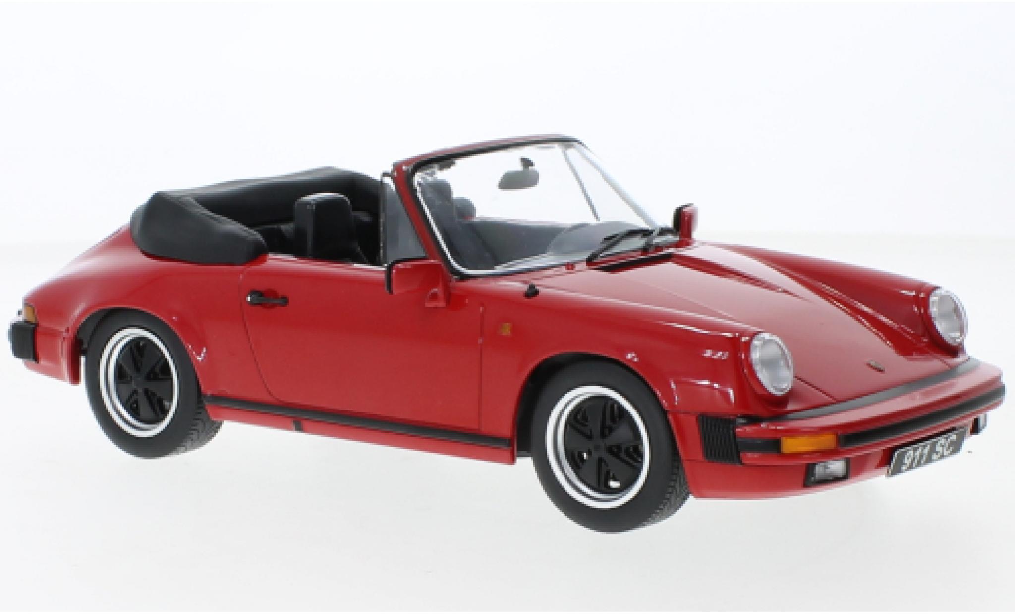 Porsche 930 1/18 KK Scale 911 SC rood 1983 1:18 modelauto