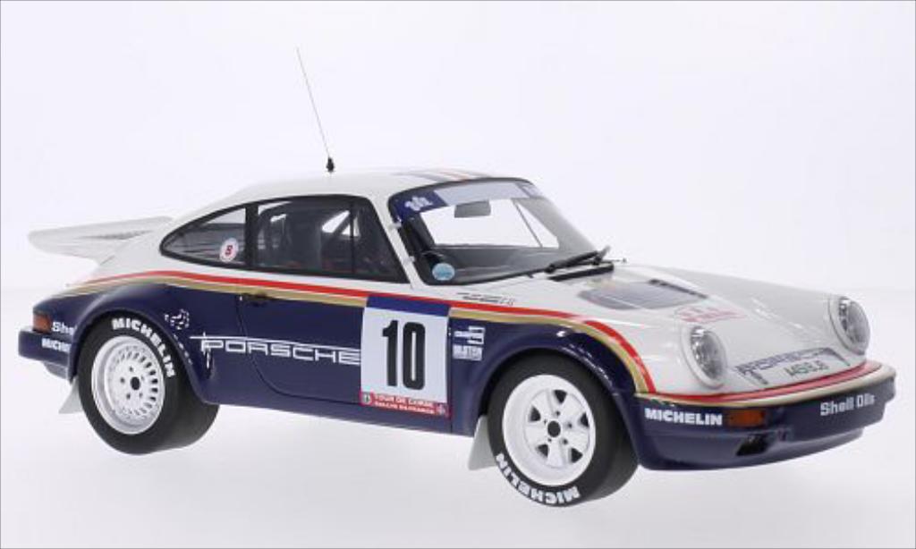 Porsche 930 SC 1/18 Ottomobile SC No.10 roodhmans Tour de Corse 1985 modelauto