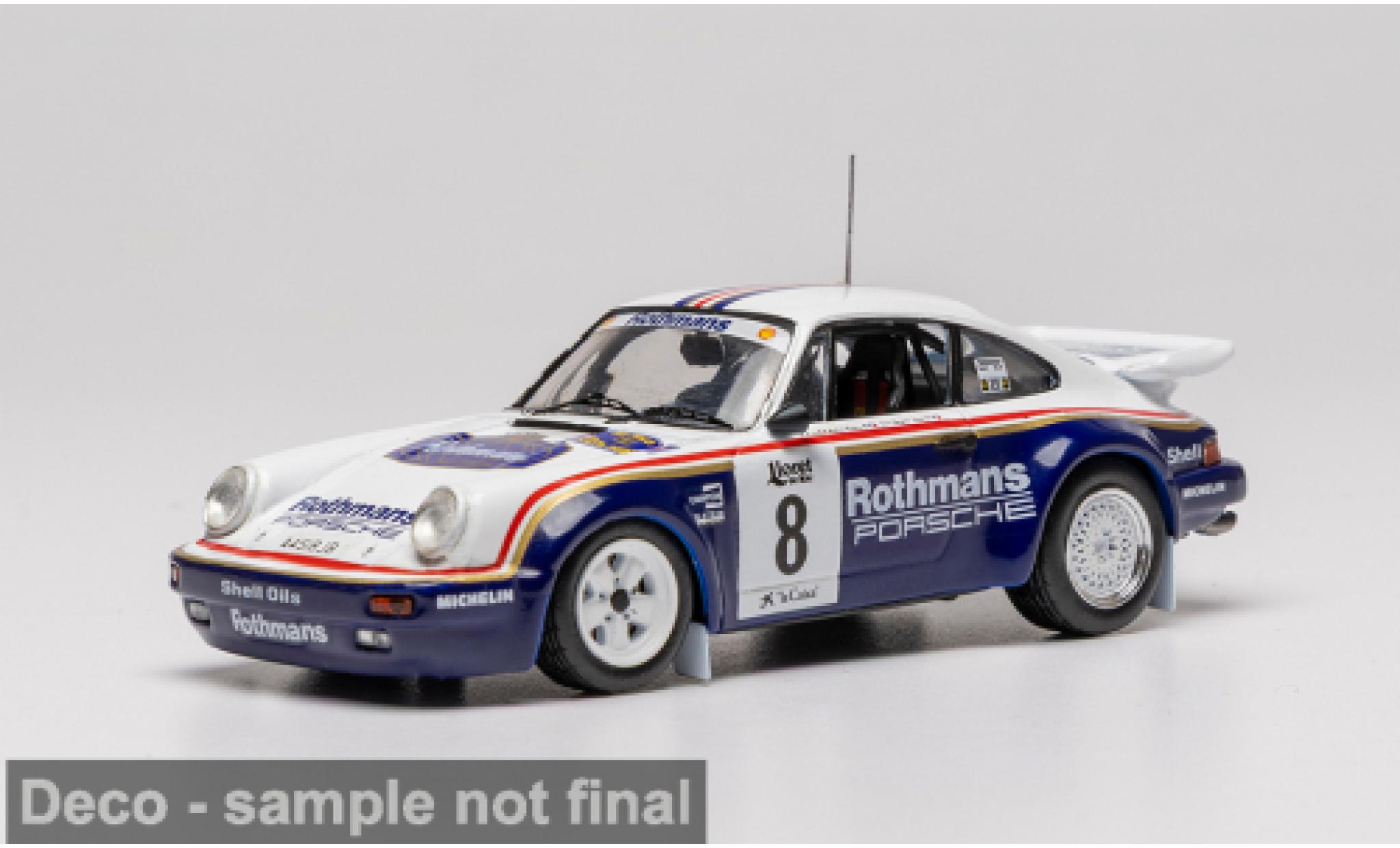 Porsche 930 1/43 IXO 911 SC/RS Rally Costa Brava 1985 #8 B.Beguin/J-J.Lenne 1:43 modelauto