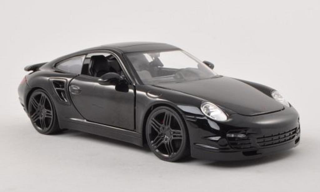 Porsche 997 S 1/24 Jada Toys zwart 2007 modelauto