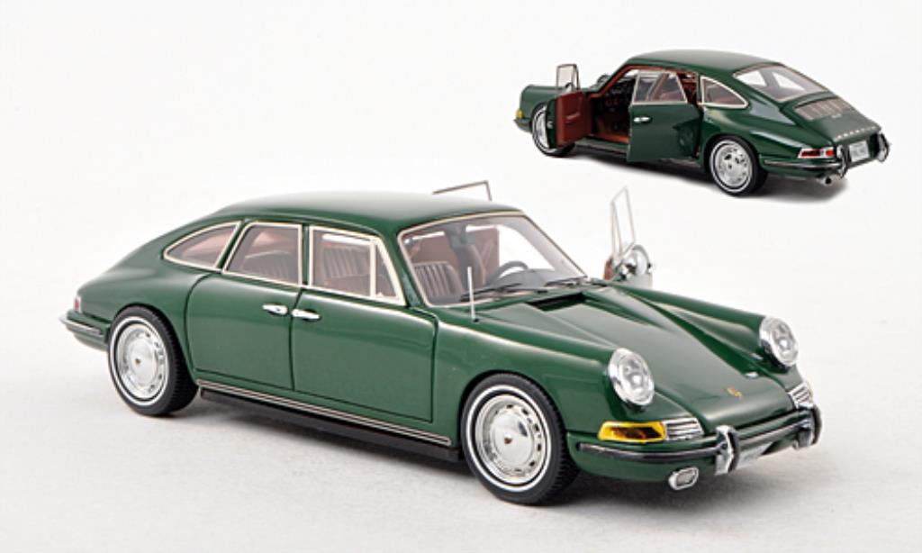 Porsche 911 1/43 Matrix Troutman & Barnes 4-Door Sedan grun 1967 modelauto