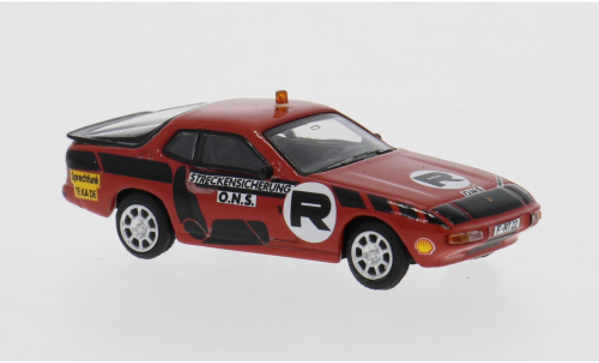 Porsche 924 1/87 Schuco ONS Streckensicherung 1:87 modelauto