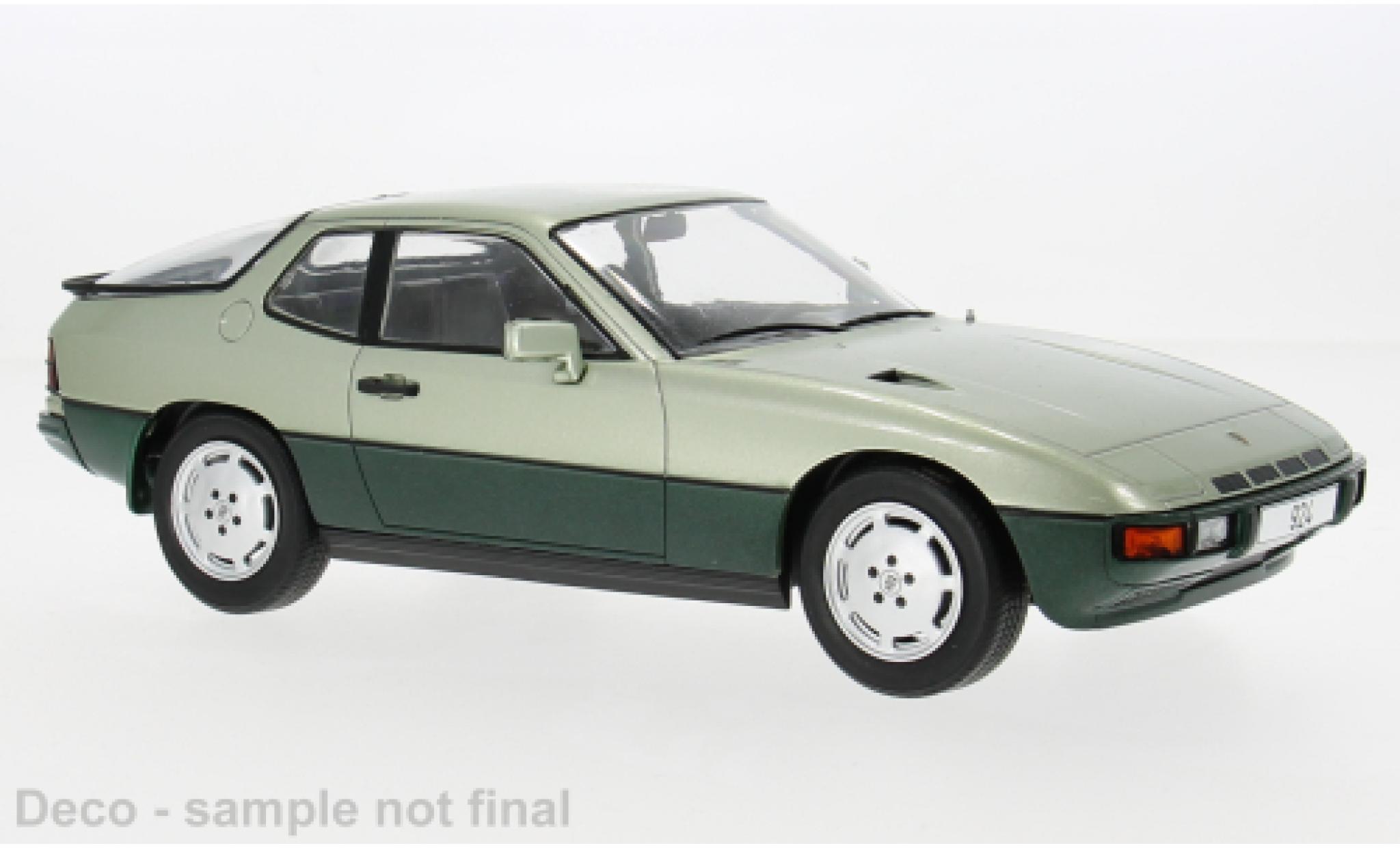 Porsche 924 1/18 MCG Turbo groen/groen 1979 1:18 modelauto