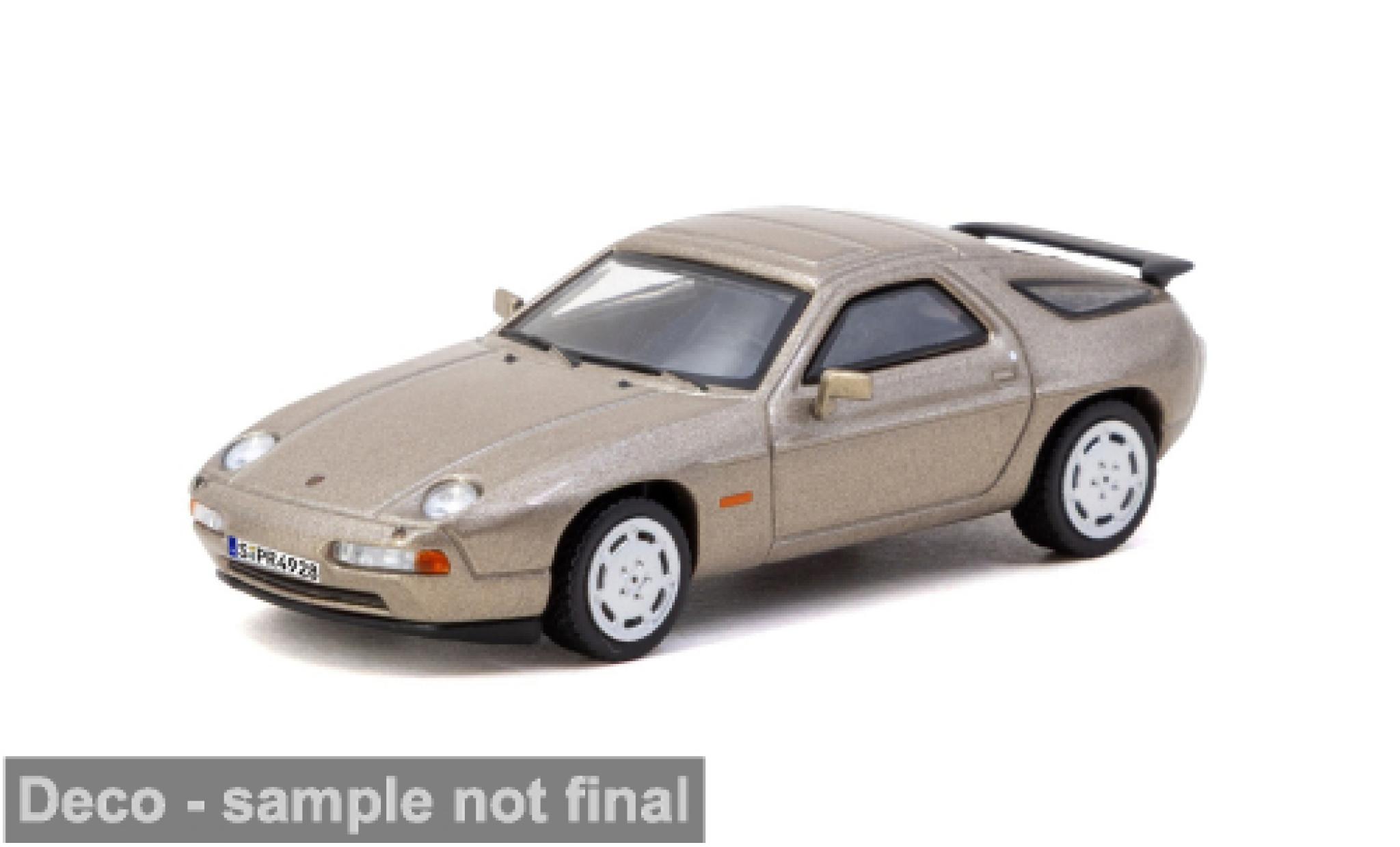 Porsche 928 1/64 Tarmac Works S beige 1992 1:64 modelauto