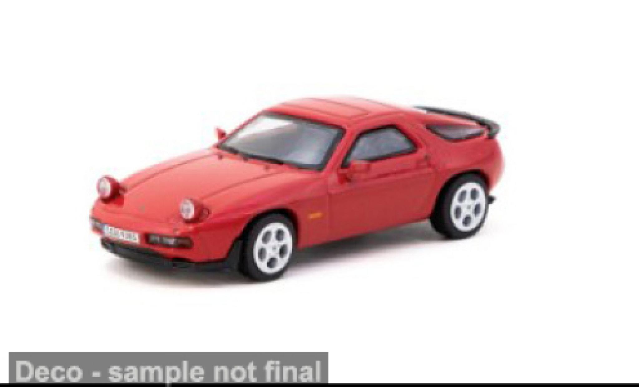 Porsche 928 1/64 Tarmac Works S rood 1:64 modelauto