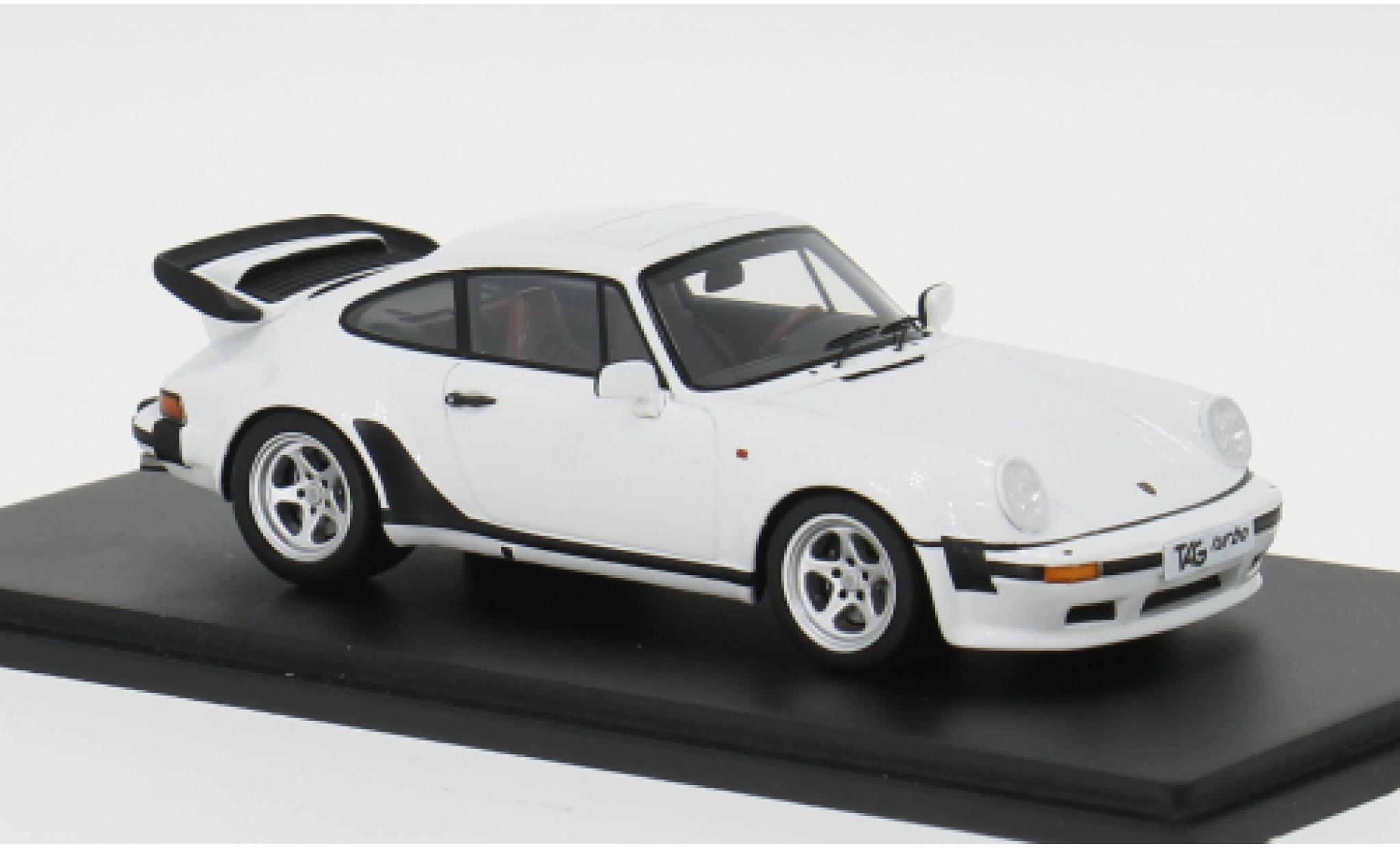Porsche 930 Turbo 1/43 Spark TAG wit 1:43 modelauto