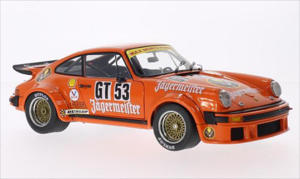 Porsche 934 1976 1/18 Schuco R No.53 Max Moritz Jagermeister 1000 Km Nurburgring 1976 modelauto