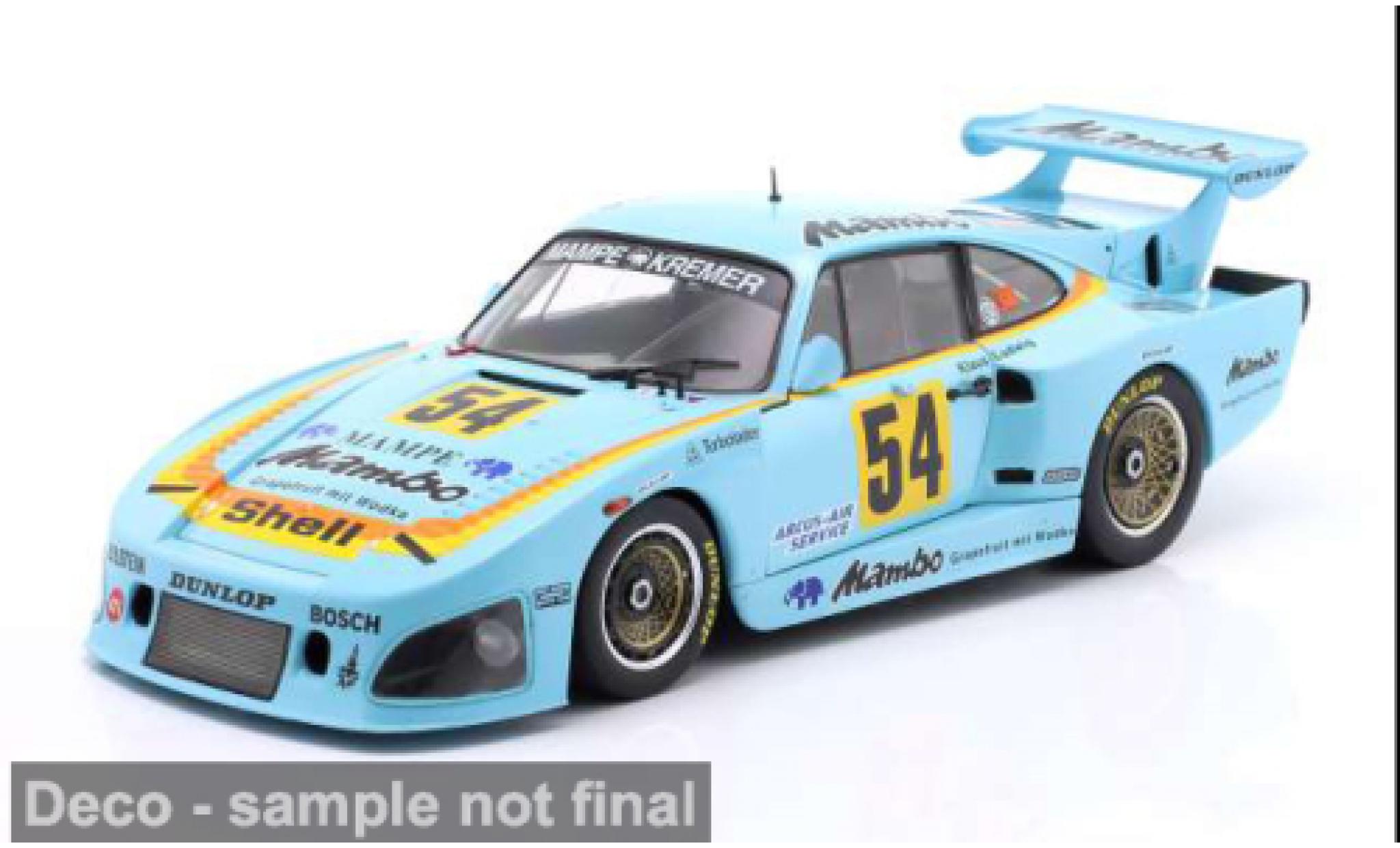 Porsche 935 1979 1/18 Werk83 K3 Mambo DRM #54 K.Ludwig 1:18 modelauto