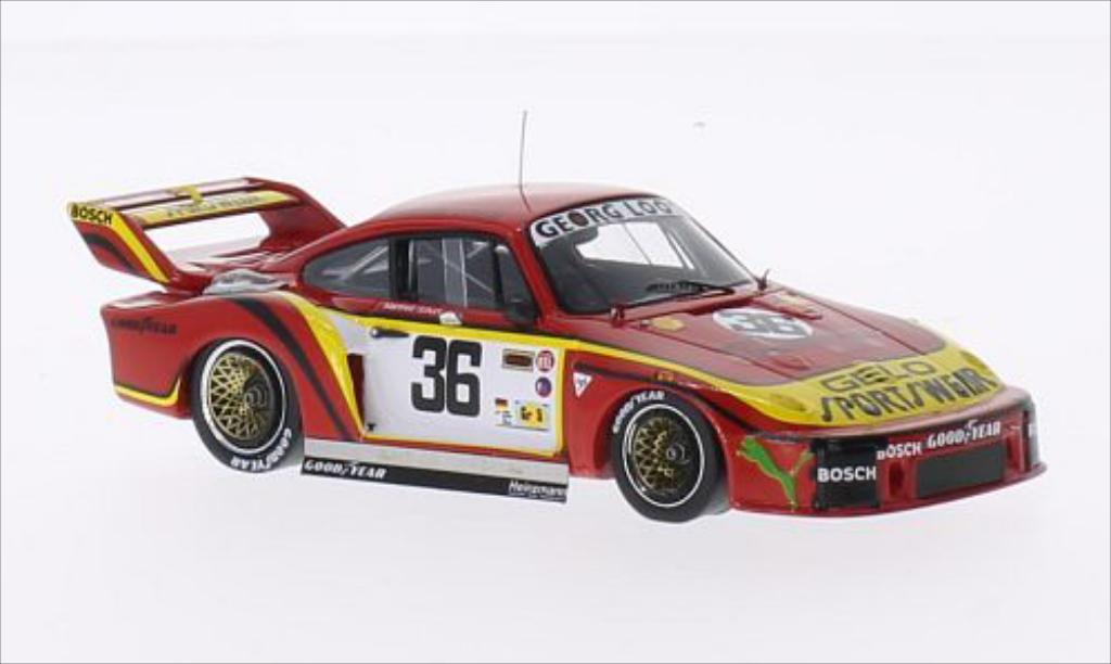Porsche 935 1979 1/43 Spark No.36 Georg Loos Gelo Sportswear 24h Le Mans 1979 /H.Heyer modelauto