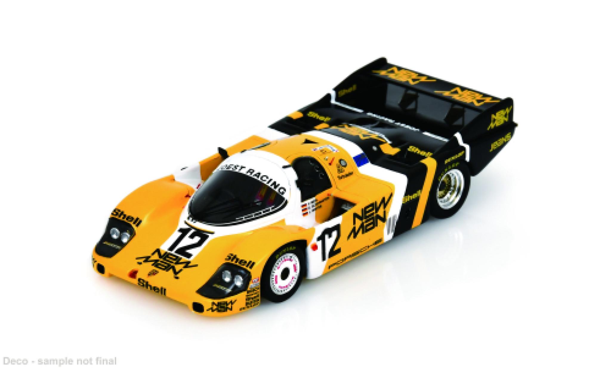 Porsche 956 1984 1/43 Spark 24h Le Mans #12 V.Merl/D.Schornstein 1:43 modelauto