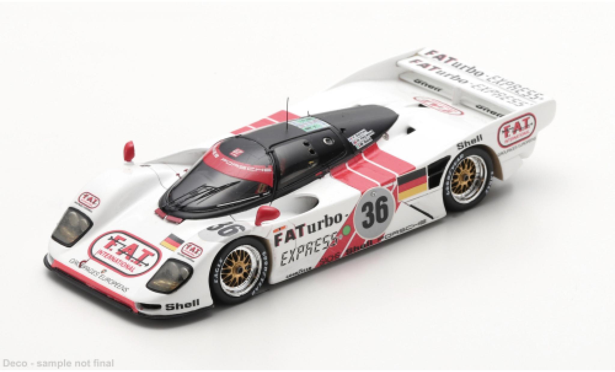 Porsche 962 1994 1/43 Spark 24h Le Mans #36 M.Baldi/Y.Dalmas 1:43 modelauto