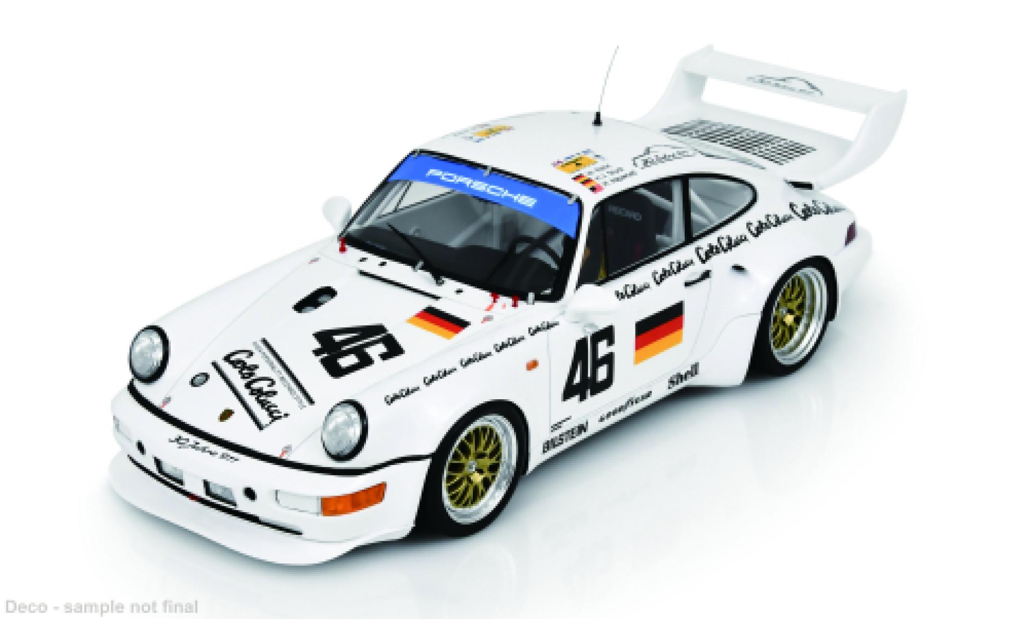 Porsche 993 Turbo S 1/18 Spark 964 24h Le Mans 1 #46 H-J.Stuck/H.Haywood 1:18 modelauto