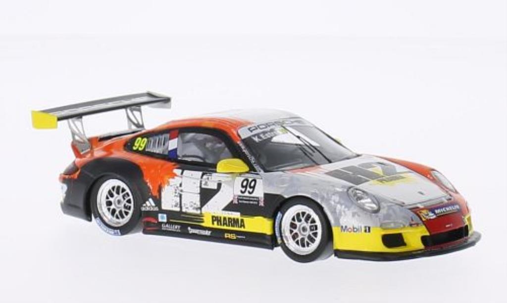 Porsche 997 GT3 CUP 1/43 Spark GT3 Cup No.99 H2 Pharma Carrera Cup Paul Ricard 2013 modelauto