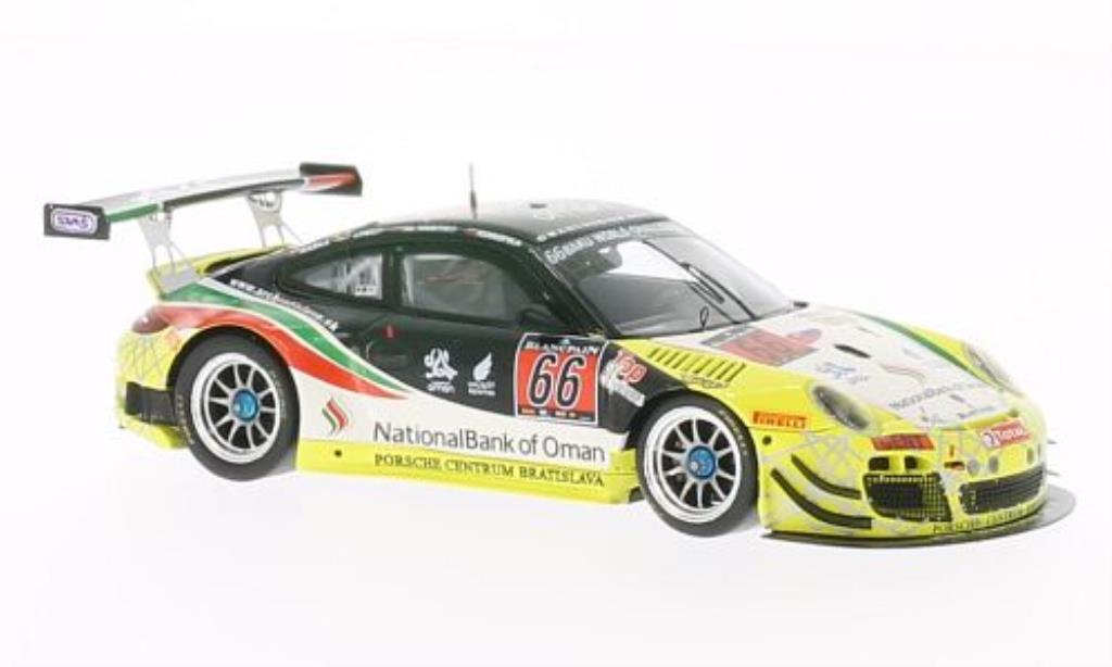 Porsche 997 GT3 1/43 Spark GT3 R No.66 Oman 24h Spa 2013 modelauto