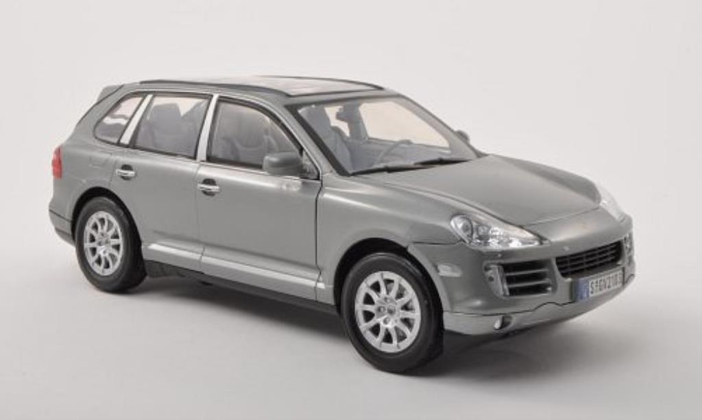 Porsche Cayenne 1/18 Motormax (9PA) grijs 2008 modelauto