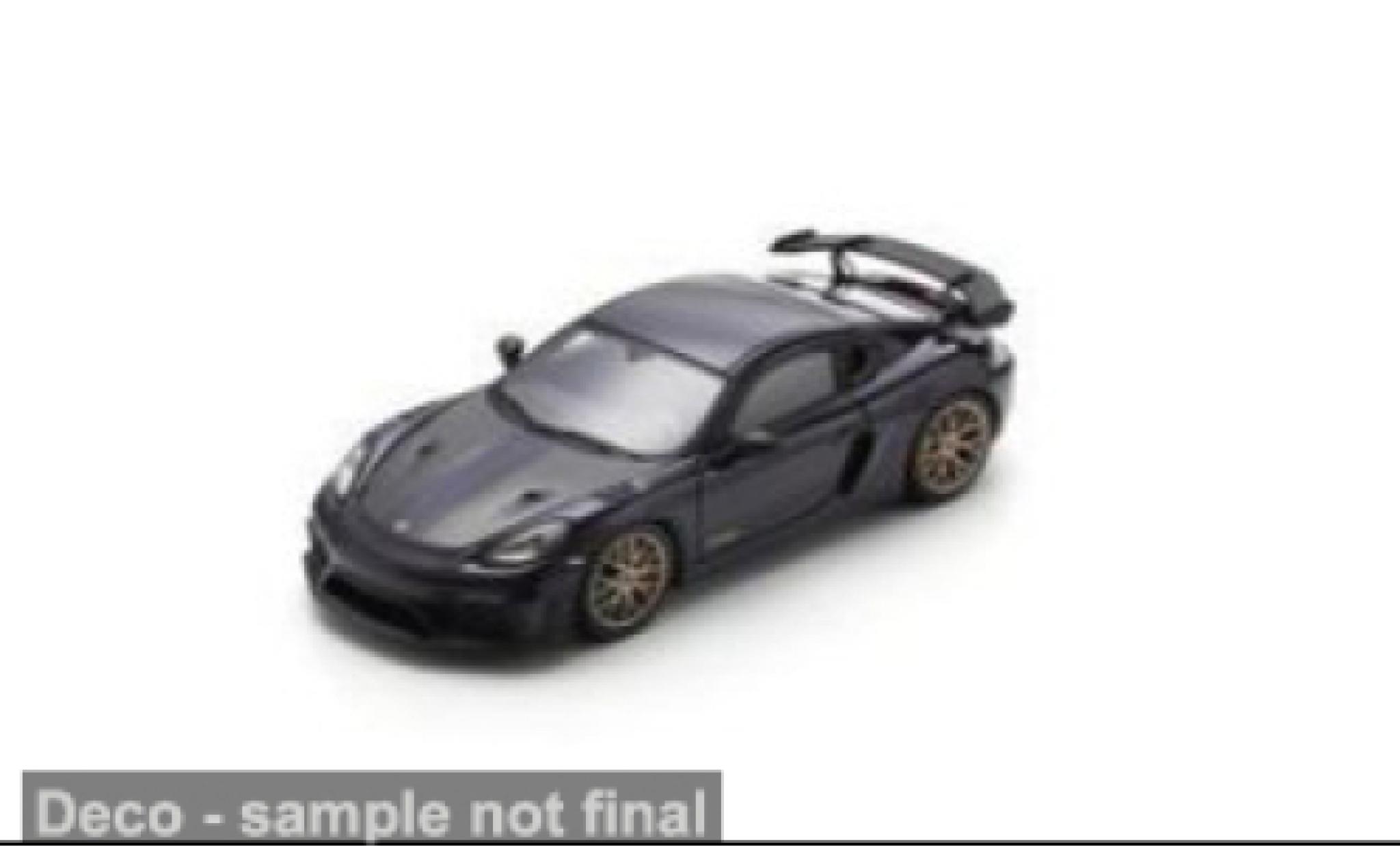 Porsche Cayman 1/43 Spark paars 1:43 modelauto