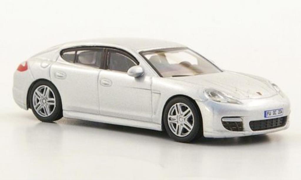 Porsche Panamera 1/87 Schuco grijs modelauto