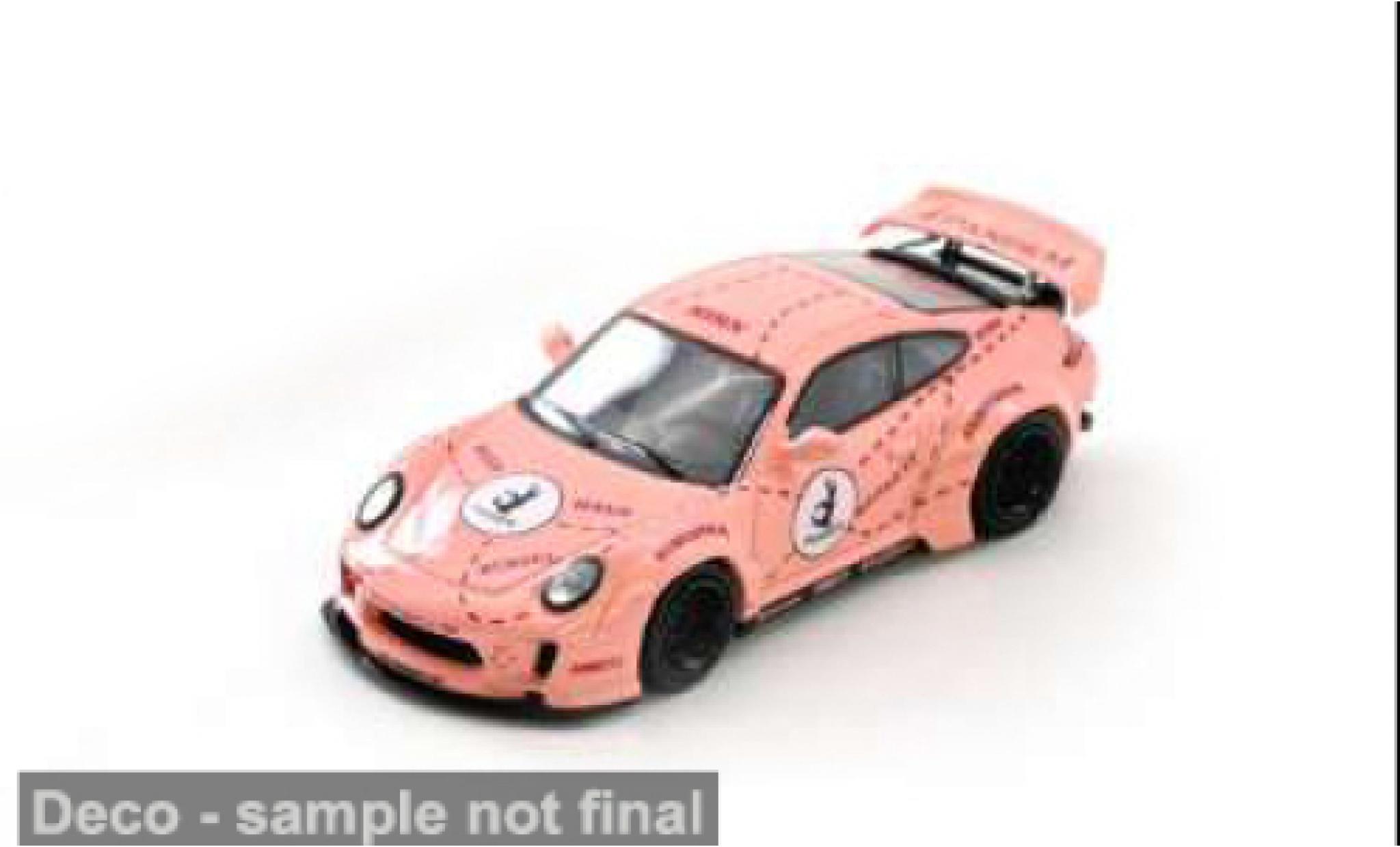 Porsche 997 1/64 INNO64 Pandem pink Pink Pig 1:64 modelauto