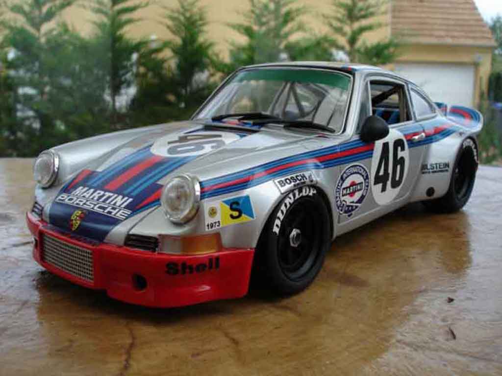 Porsche 911 RSR 1/18 Exoto RSR martini le mans 73 modelauto