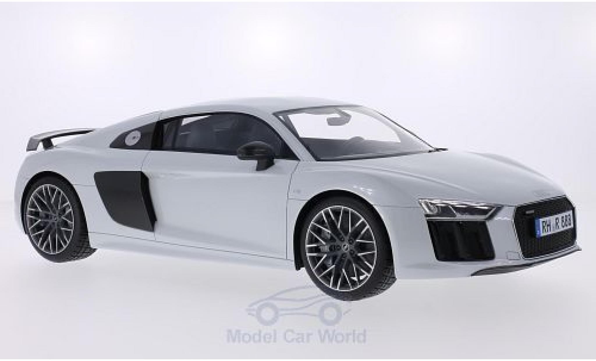 Audi R8 1/18 Premium ClassiXXs metallic grijs/carbon 2015 modelauto