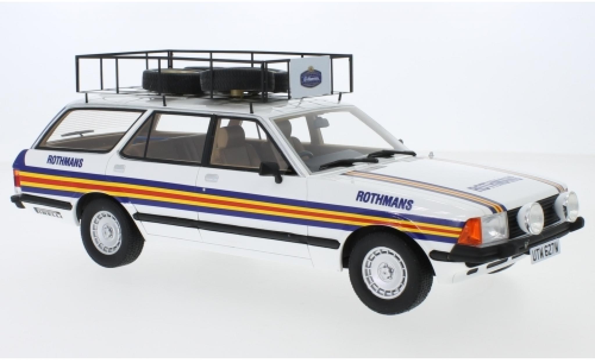 Ford Granada 1/18 Premium ClassiXXs MK II Turnier RHD Rothmans 1981 Rothmans Rally Team modelauto