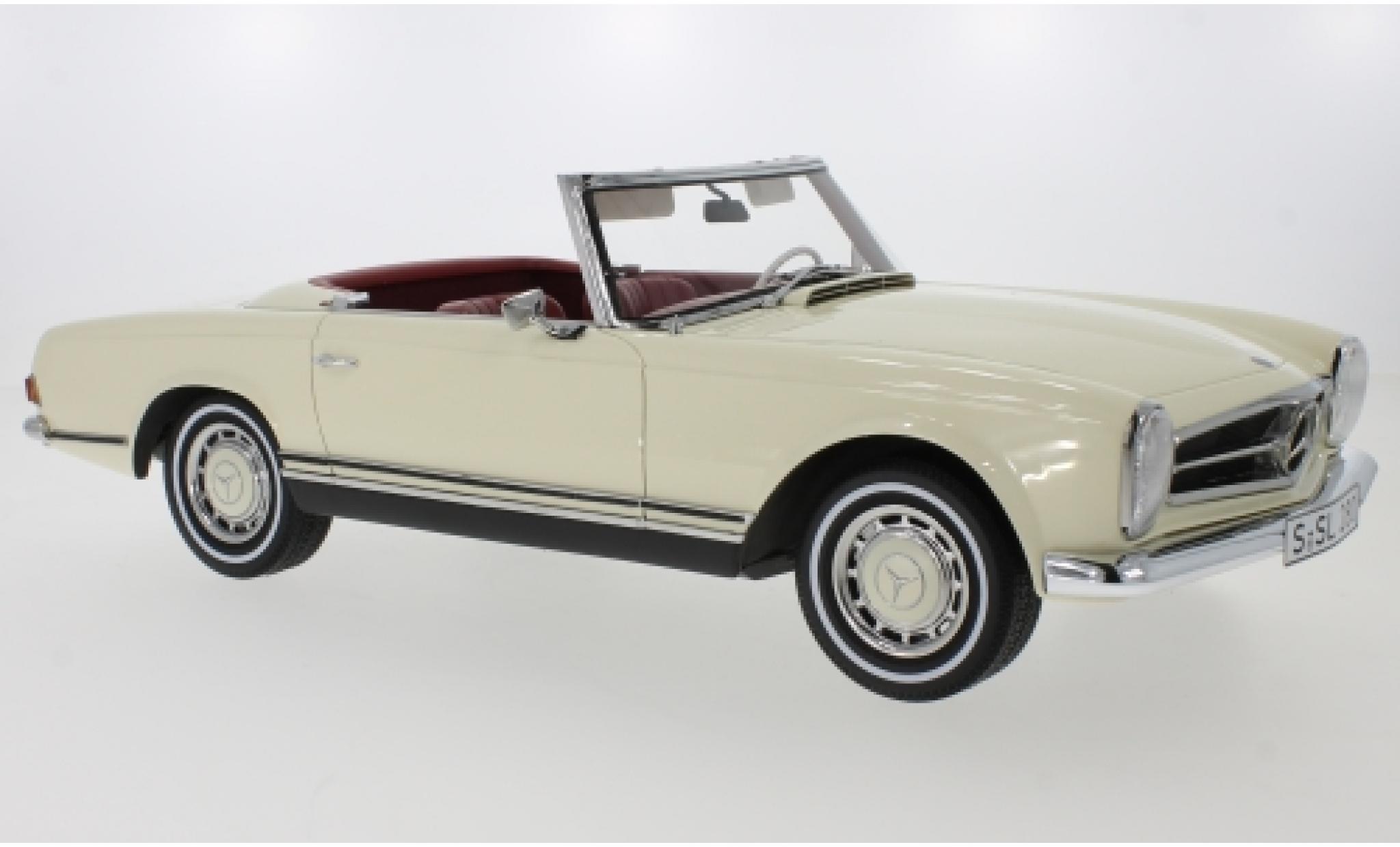 Mercedes 280 1/12 Premium ClassiXXs SL (W113) beige/zwart Pagode 1968 modelauto
