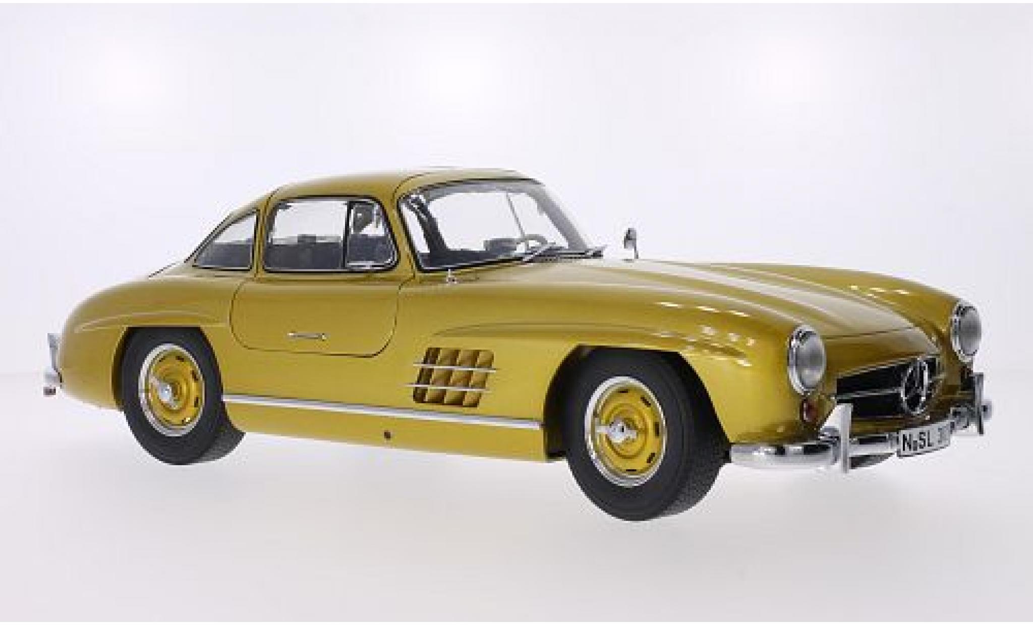 Mercedes 300 1/12 Premium ClassiXXs SL (W198) gold modelauto