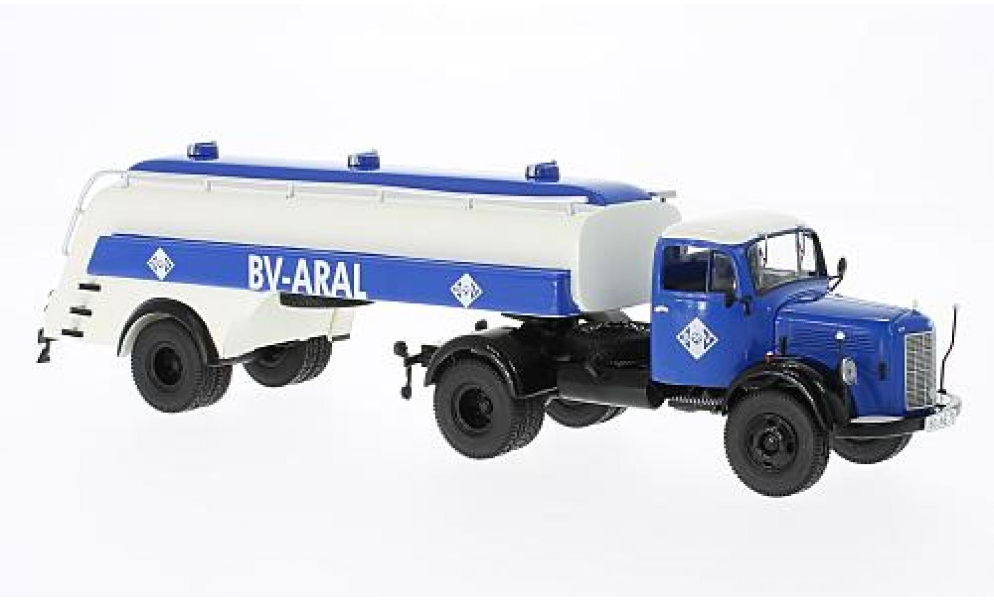 Mercedes L3500 1/43 Premium ClassiXXs ARAL 1960 Tanksattelzug modelauto