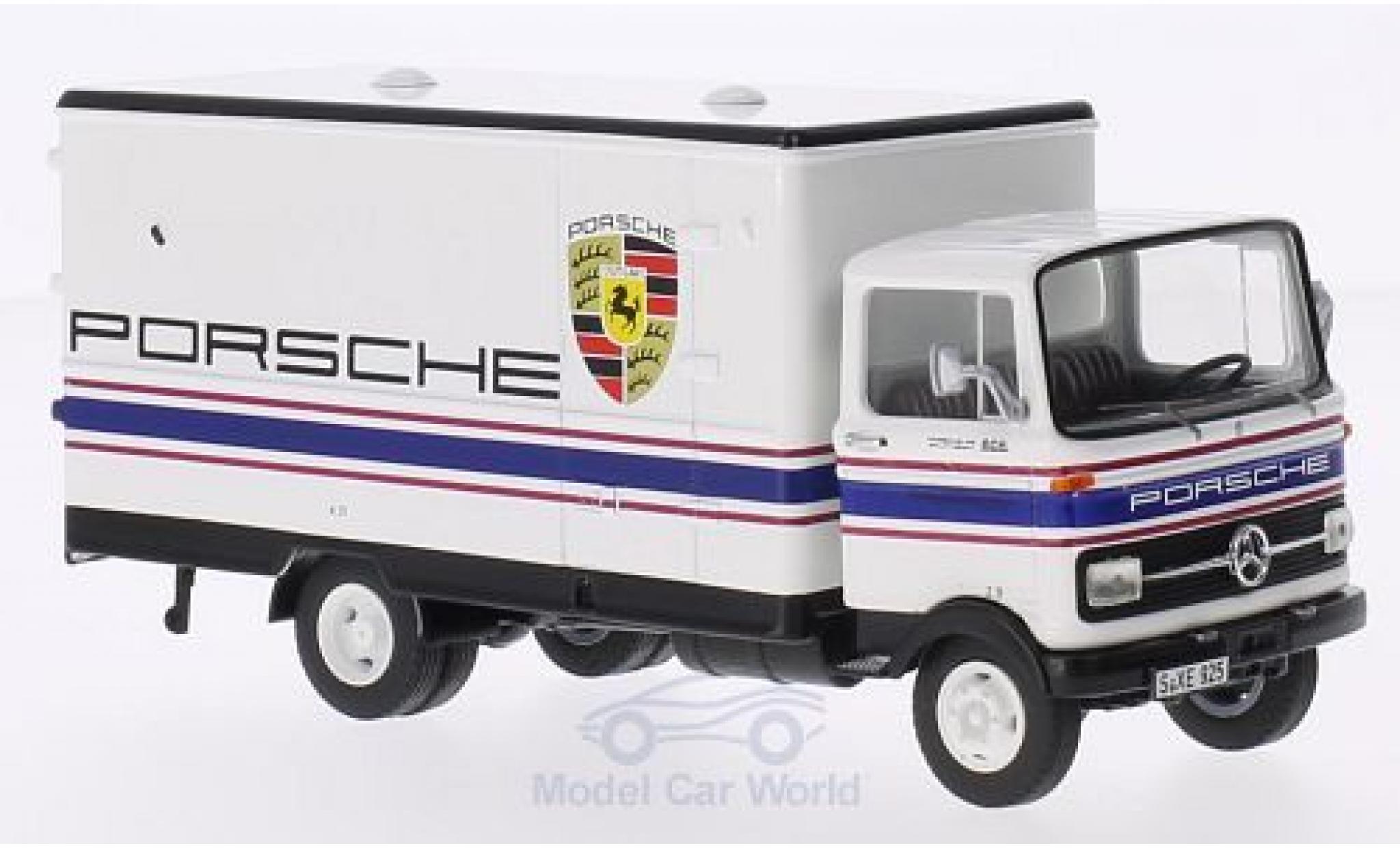 Mercedes LP 608 1/43 Premium ClassiXXs Koffer-LKW Porsche-Motorsport modelauto