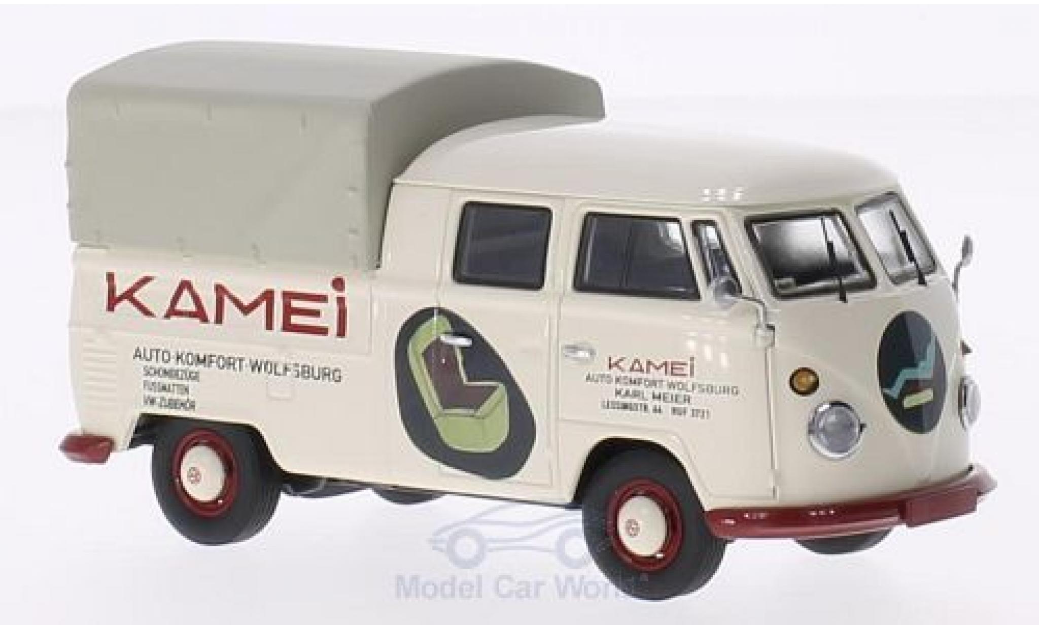 Volkswagen T1 A 1/43 Premium ClassiXXs DoKa Kamei Pritsche-Plane modelauto