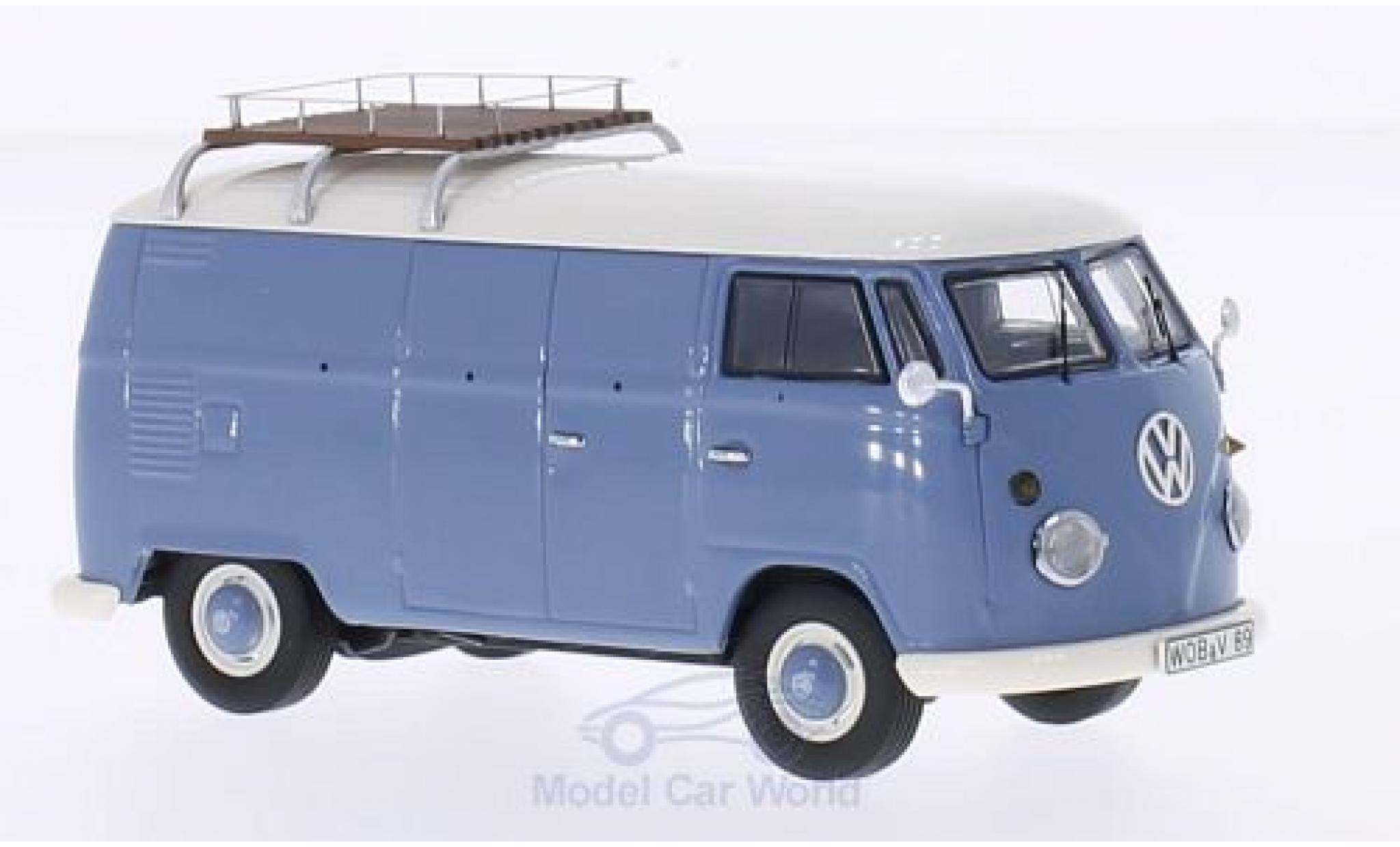 Volkswagen T1 B 1/43 Premium ClassiXXs Kasten blauw modelauto