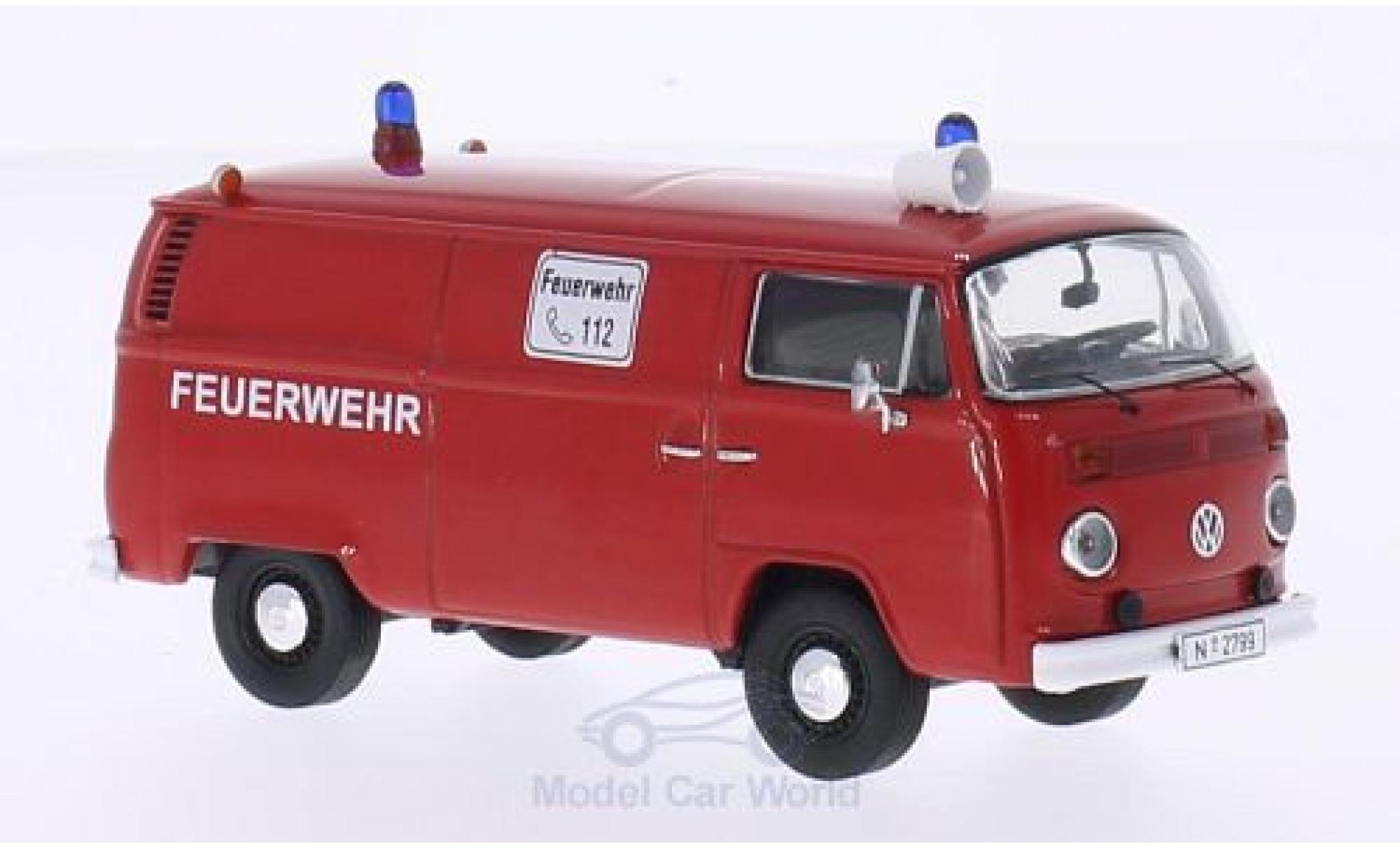 Volkswagen T2 B 1/43 Premium ClassiXXs b Kasten Brandweer modelauto