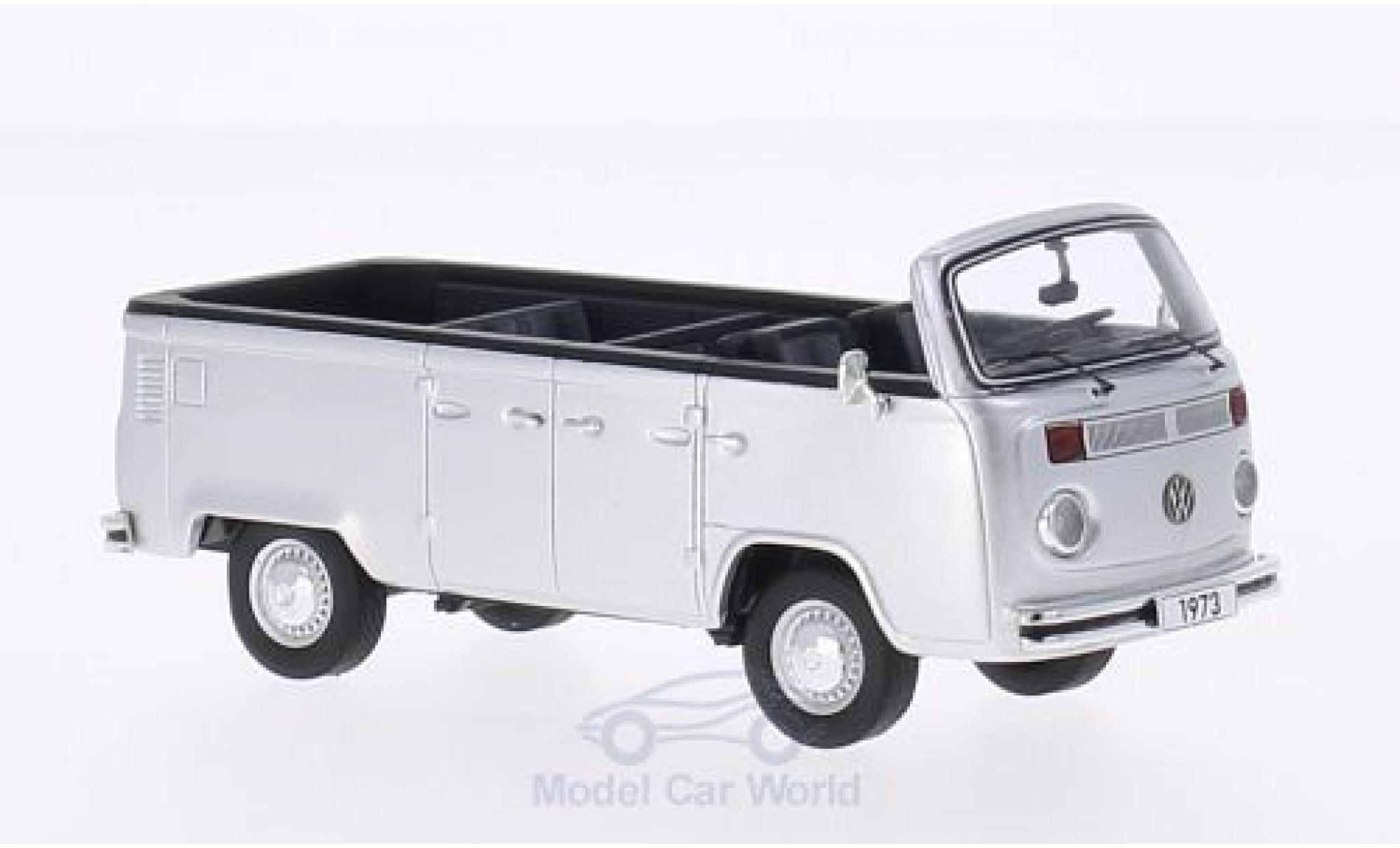 Volkswagen T2 B 1/43 Premium ClassiXXs b Open Air Bus grijs 1973 modelauto