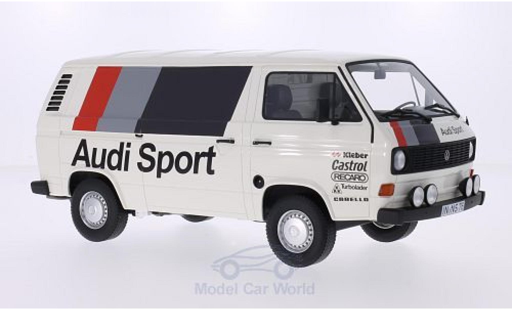 Volkswagen T3 A 1/18 Premium ClassiXXs Kasten Audi Sport 1980 modelauto