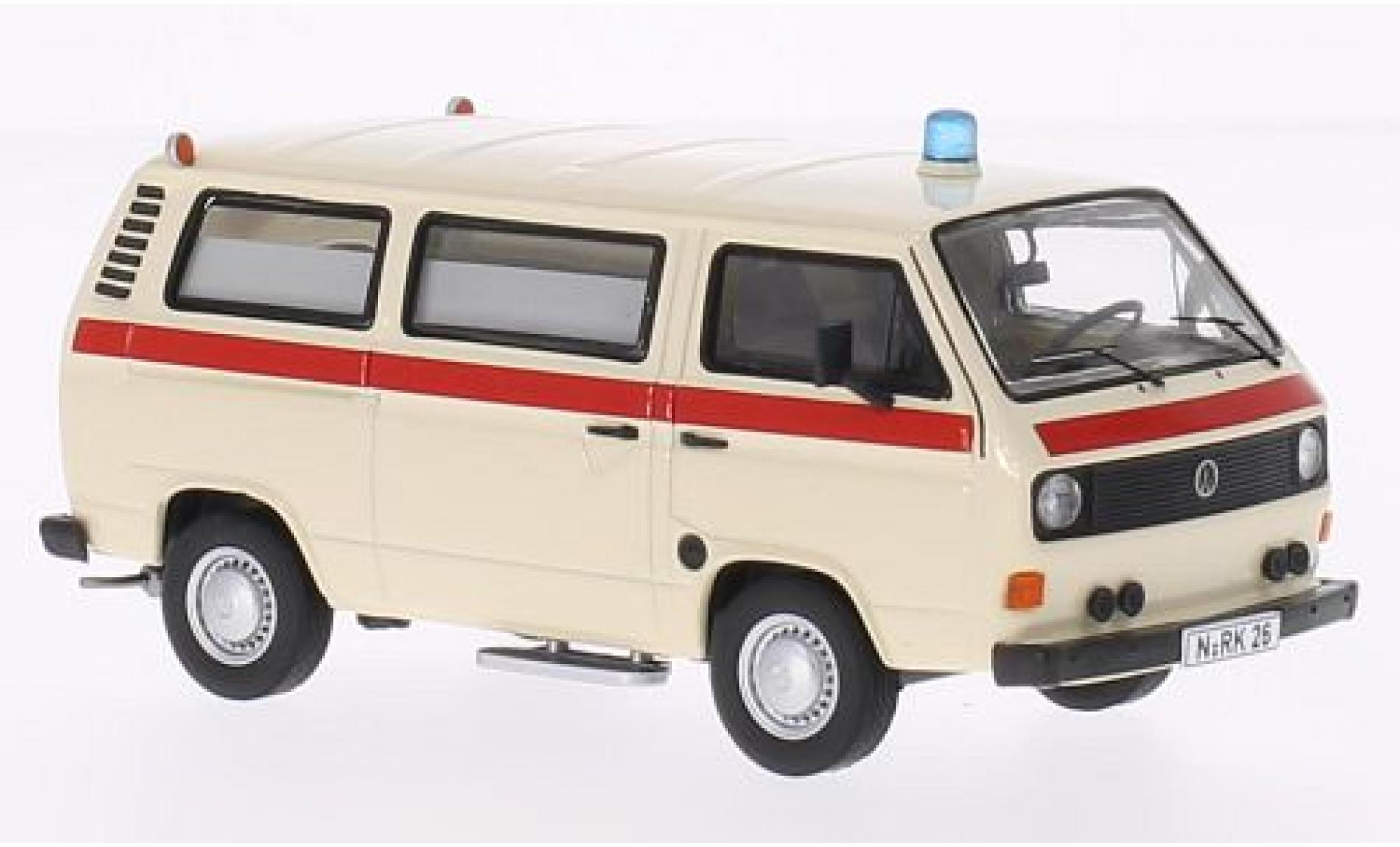 Volkswagen T3 1/43 Premium ClassiXXs a Krankenwagen DRK - Deutsches Rotes Kreuz modelauto