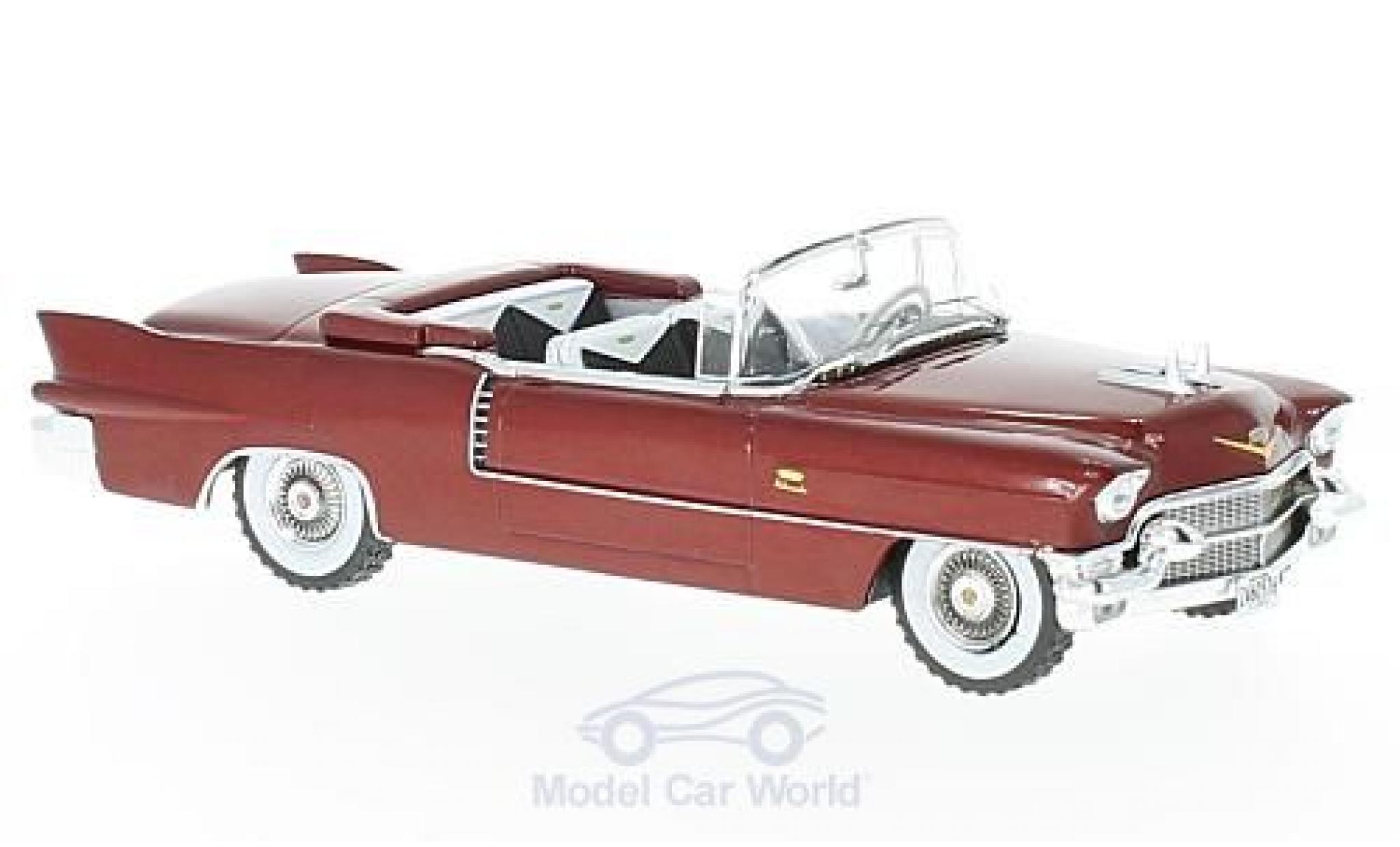 Cadillac Eldorado 1/43 Premium X Biarritz metallic rood 1956 modelauto