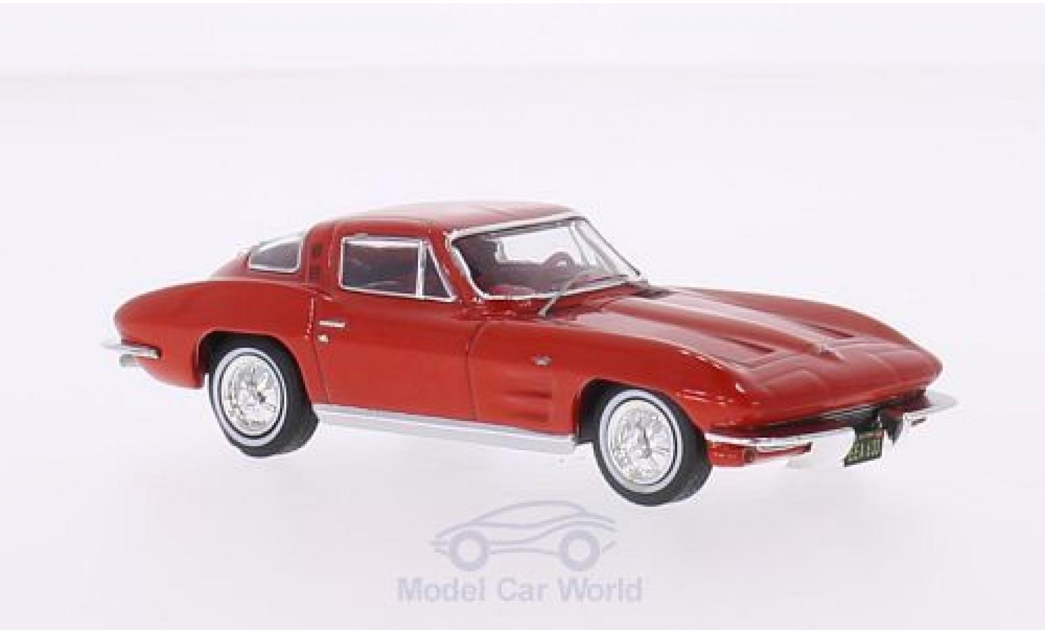 Chevrolet Corvette 1/43 Premium X (C2) Sting Ray rood 1964 modelauto