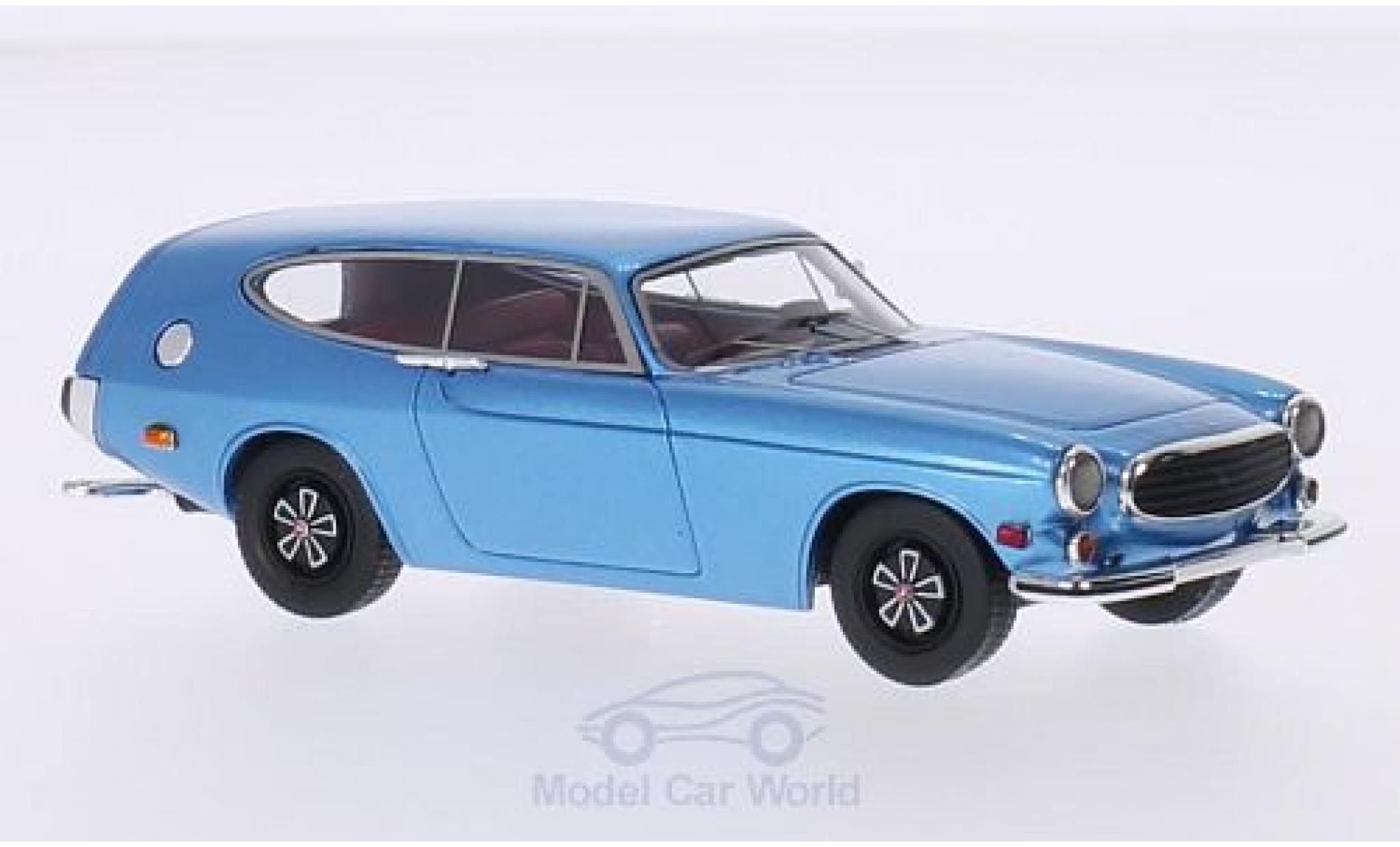 Volvo P1800 1/43 Premium X ES Rocket metallic blauw 1968 modelauto