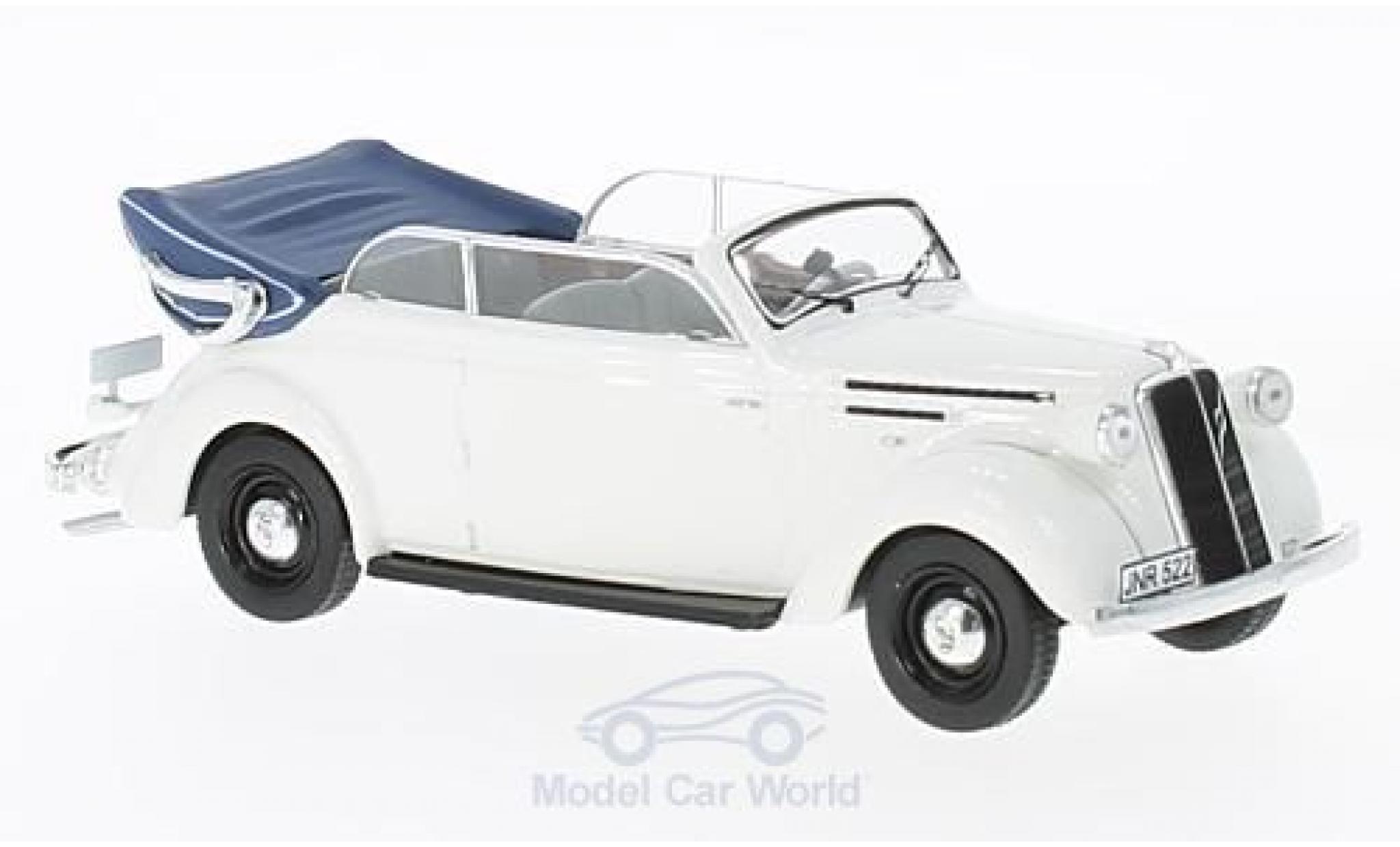 Volvo PV 1/43 Premium X 51 Cabriolet wit 1937 modelauto
