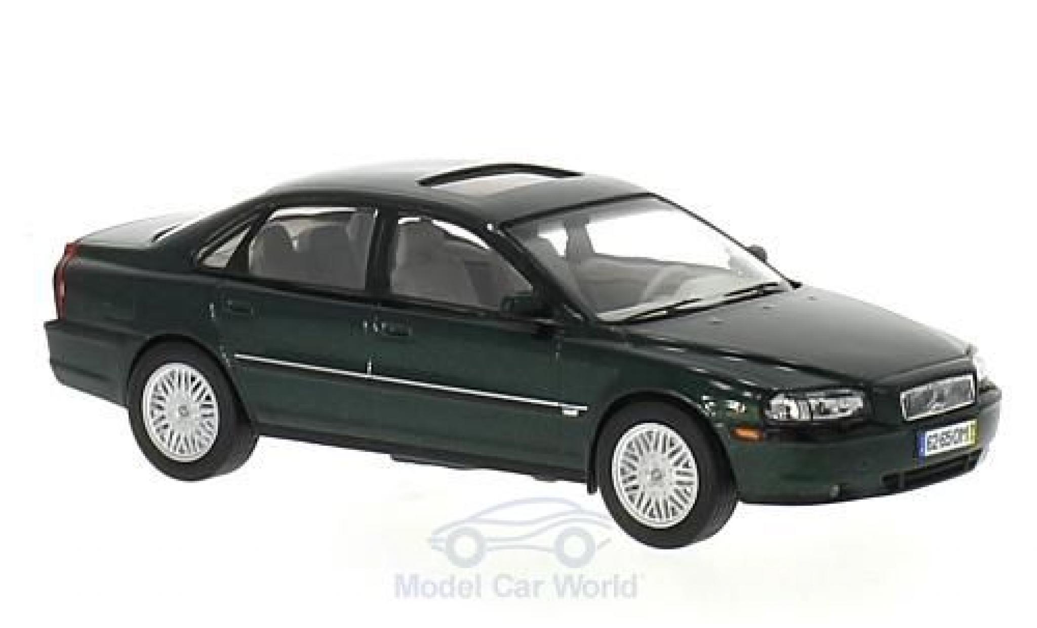 Volvo S80 1/43 Premium X metallic groen 1999 modelauto