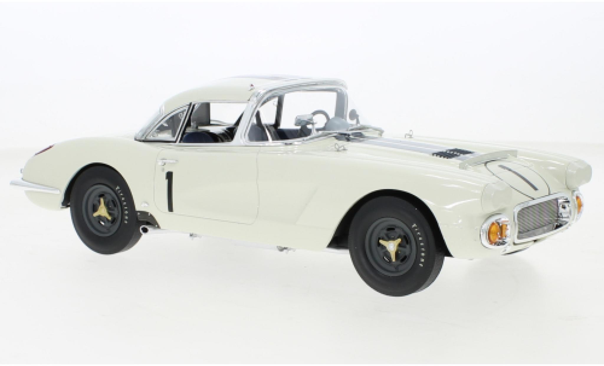 Chevrolet Corvette 1/18 RAR   Real Art Replicas C1 No.1 Briggs S. Cunningham 24h Le Mans 1960 modelauto